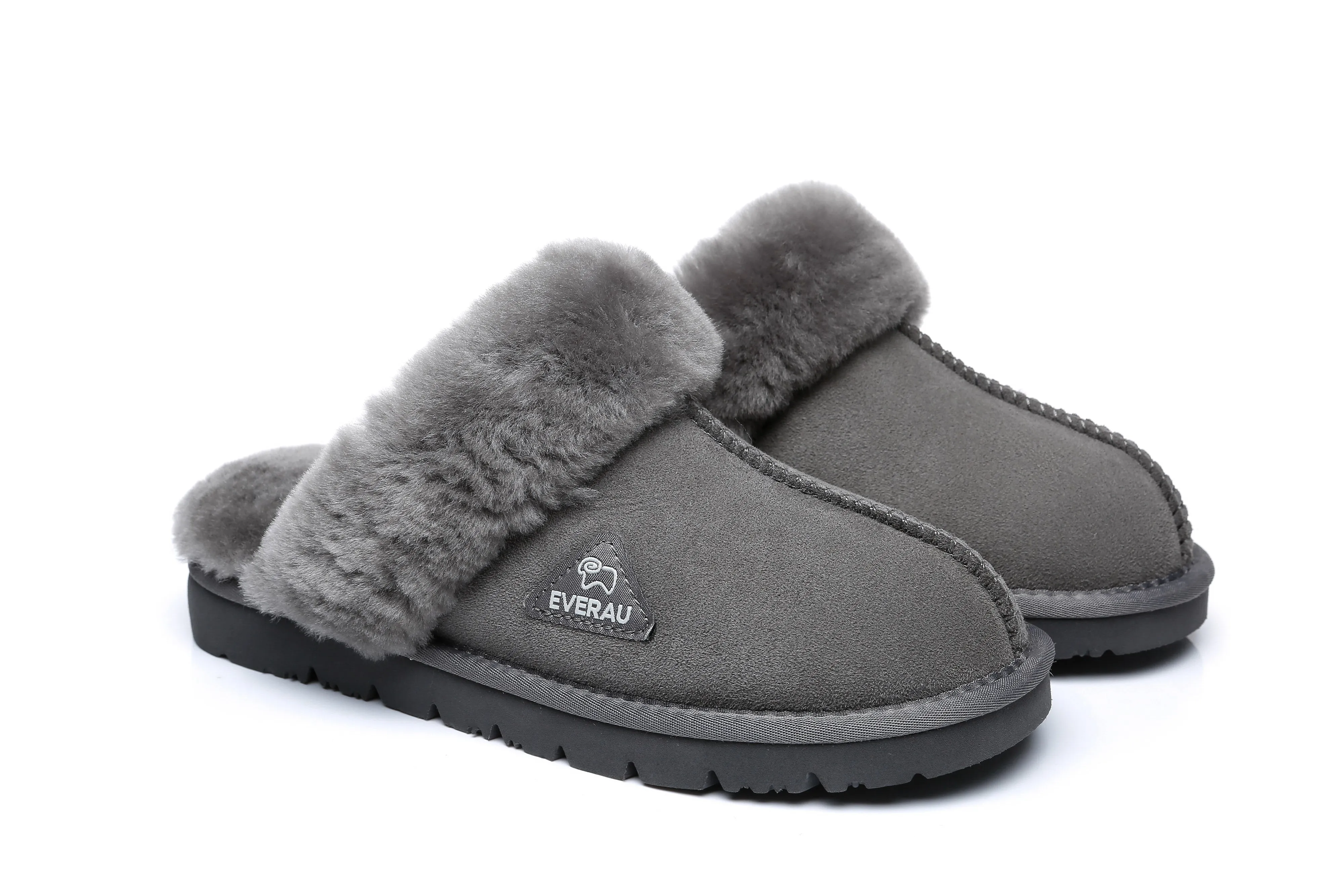 EVERAU® Ugg Premium Sheepskin Slipper Muffin