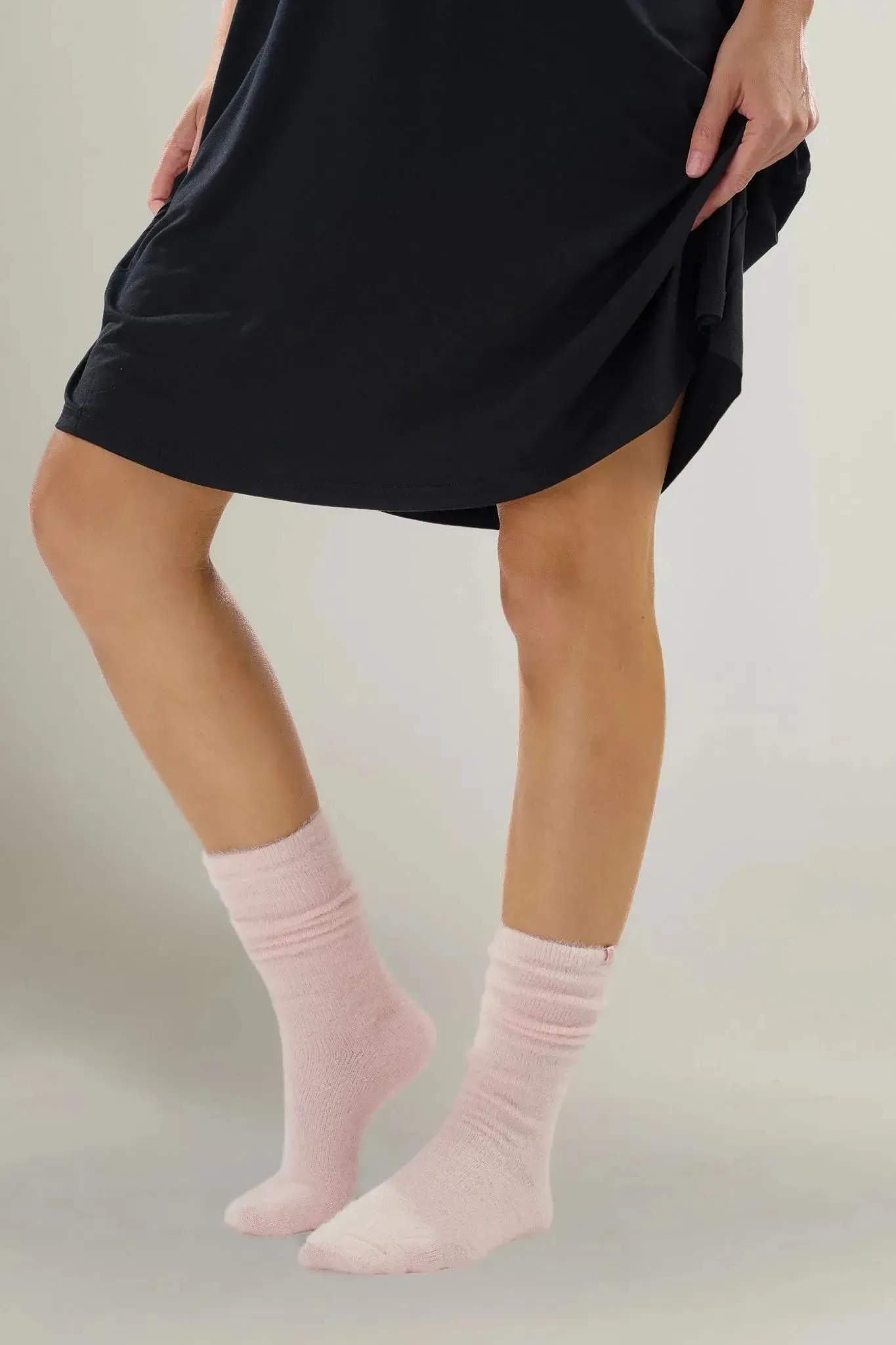 Faceplant Soft Fuzzy Lounge Socks