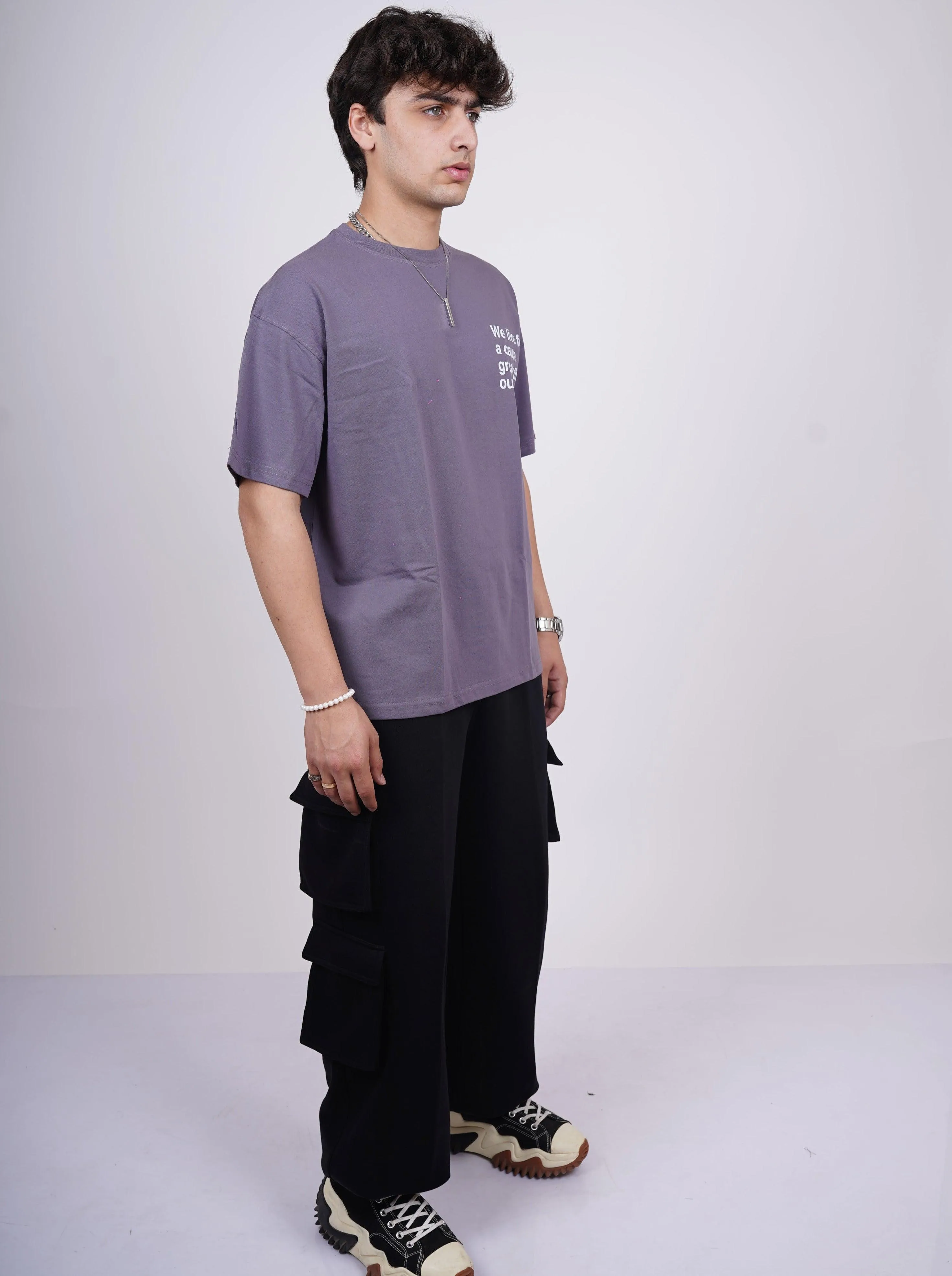 Focus : Drop Sleeved Tee For Men and Women