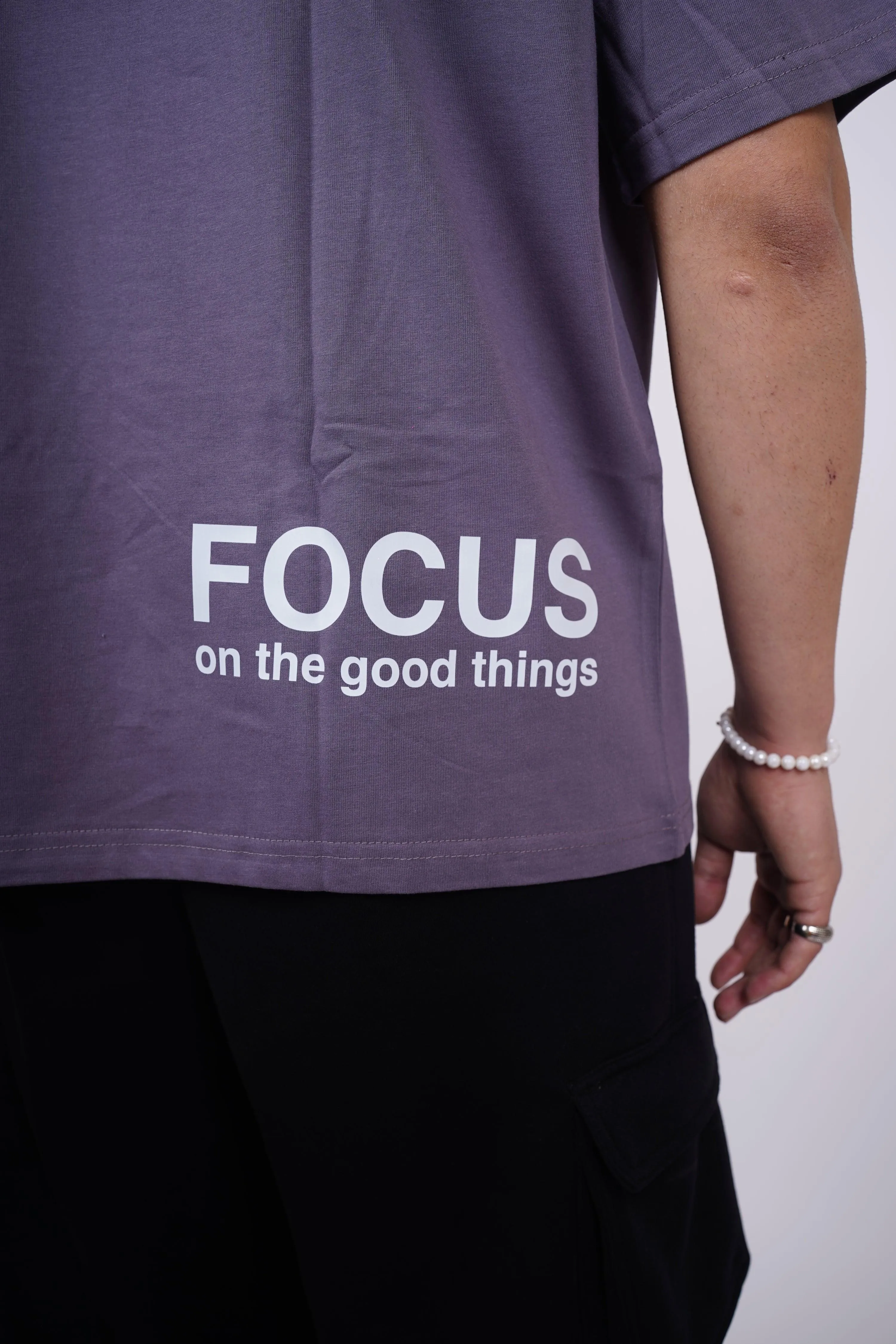 Focus : Drop Sleeved Tee For Men and Women