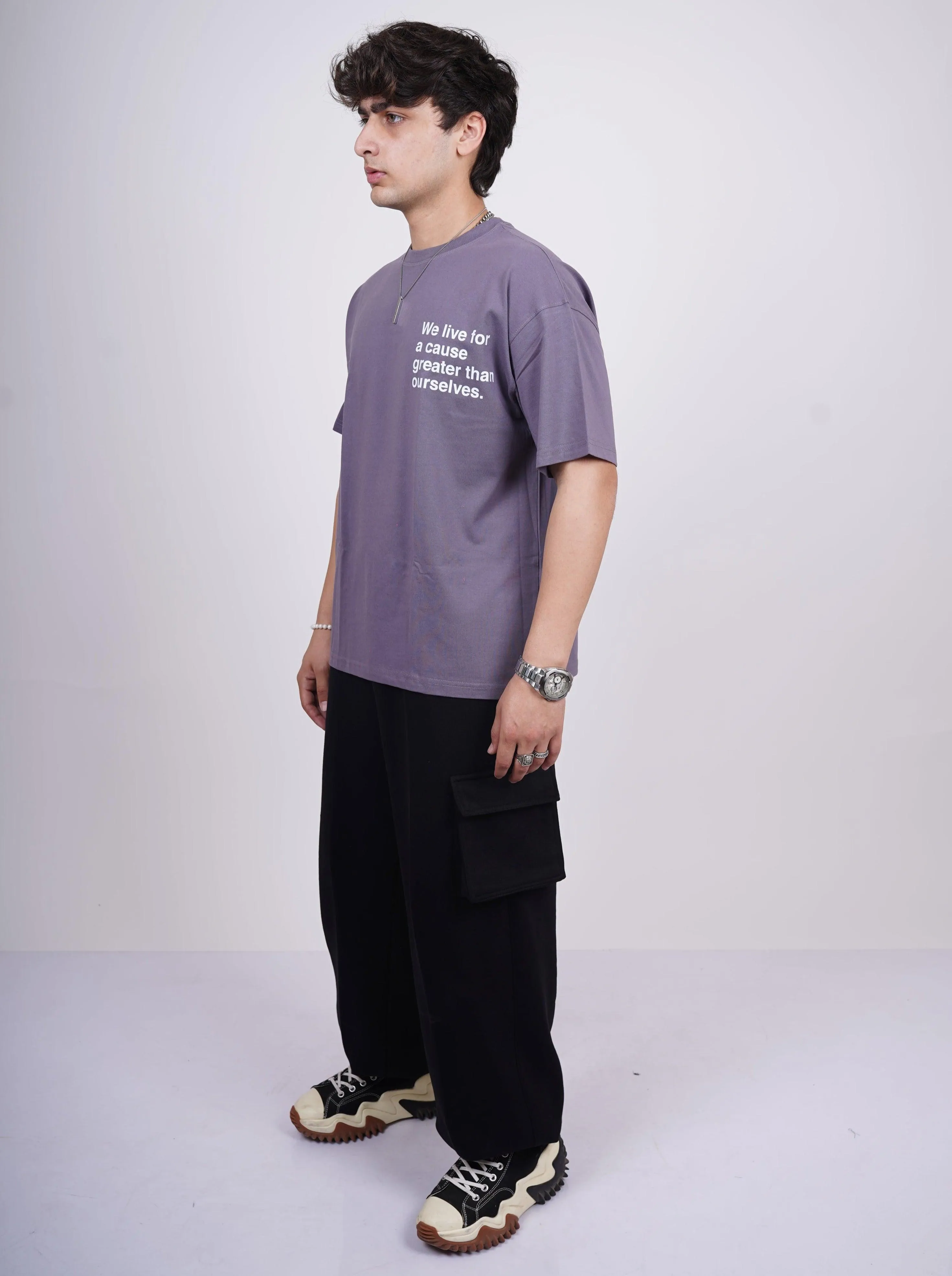 Focus : Drop Sleeved Tee For Men and Women
