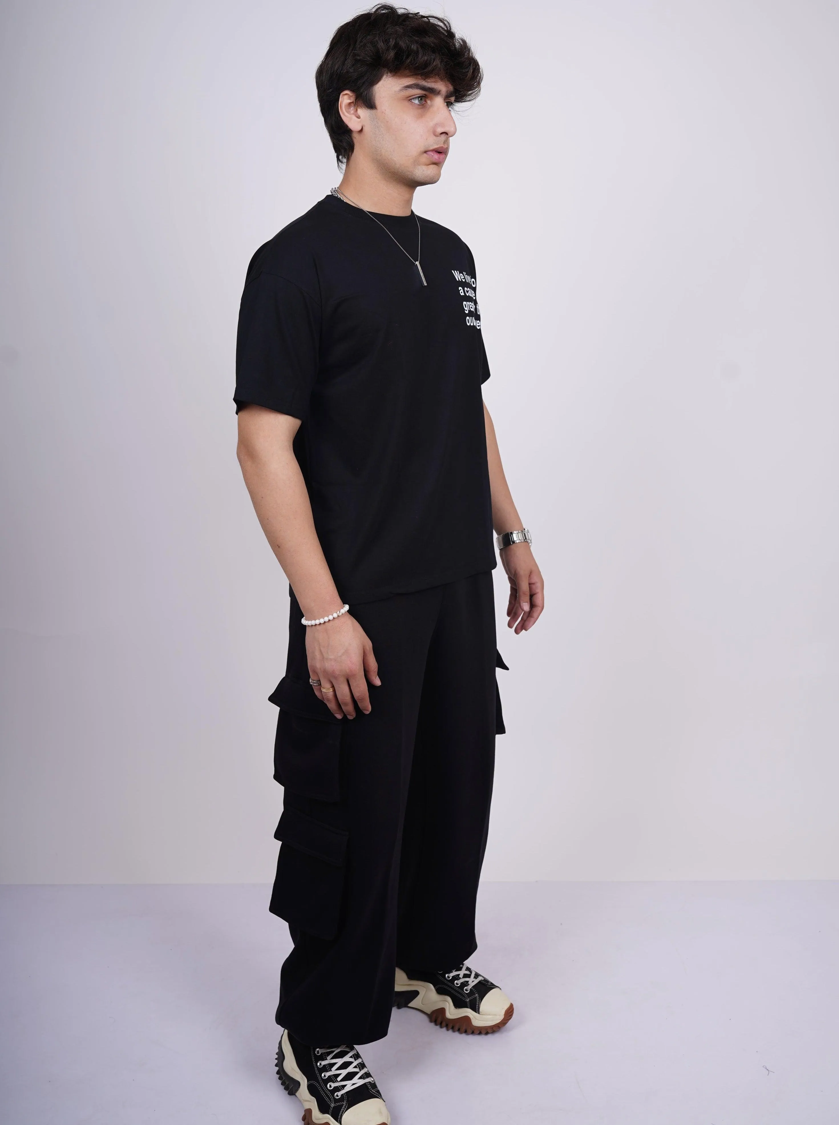 Focus : Drop Sleeved Tee For Men and Women