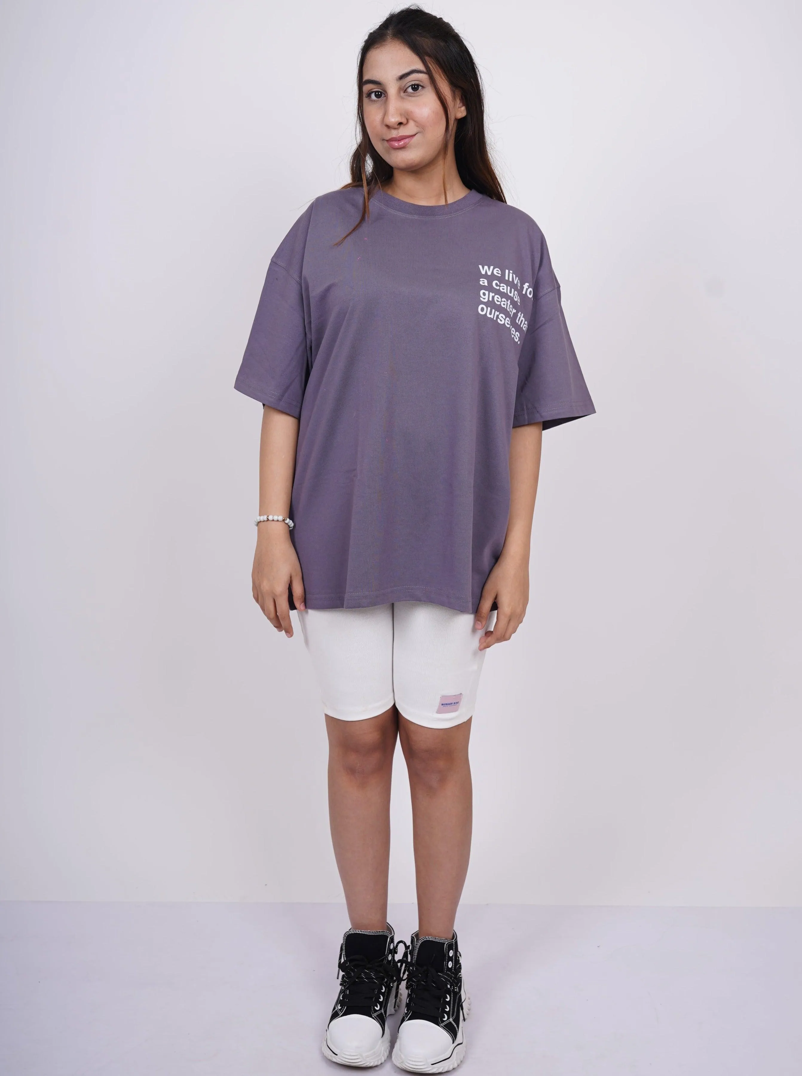 Focus : Drop Sleeved Tee For Men and Women