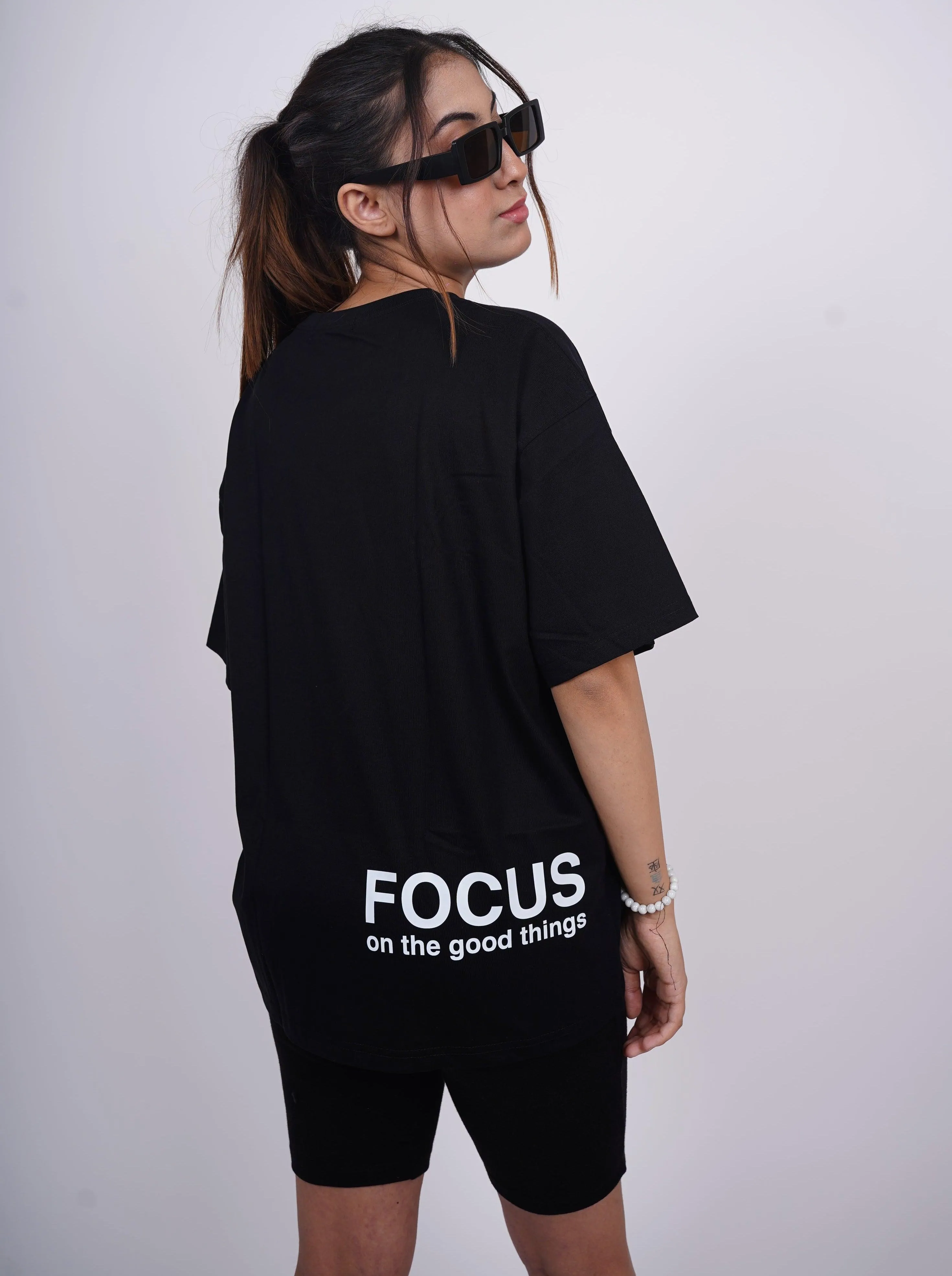 Focus : Drop Sleeved Tee For Men and Women