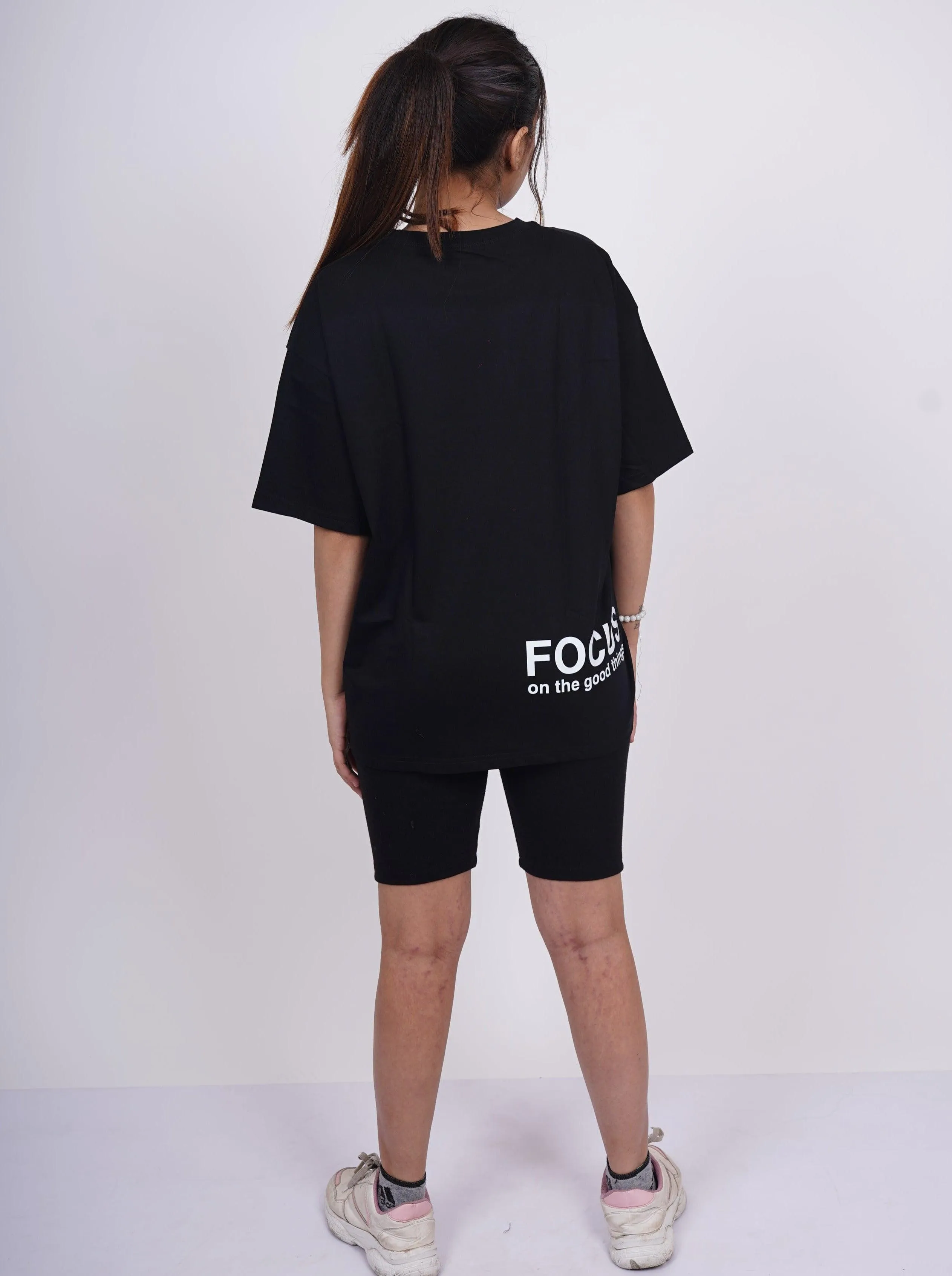 Focus : Drop Sleeved Tee For Men and Women