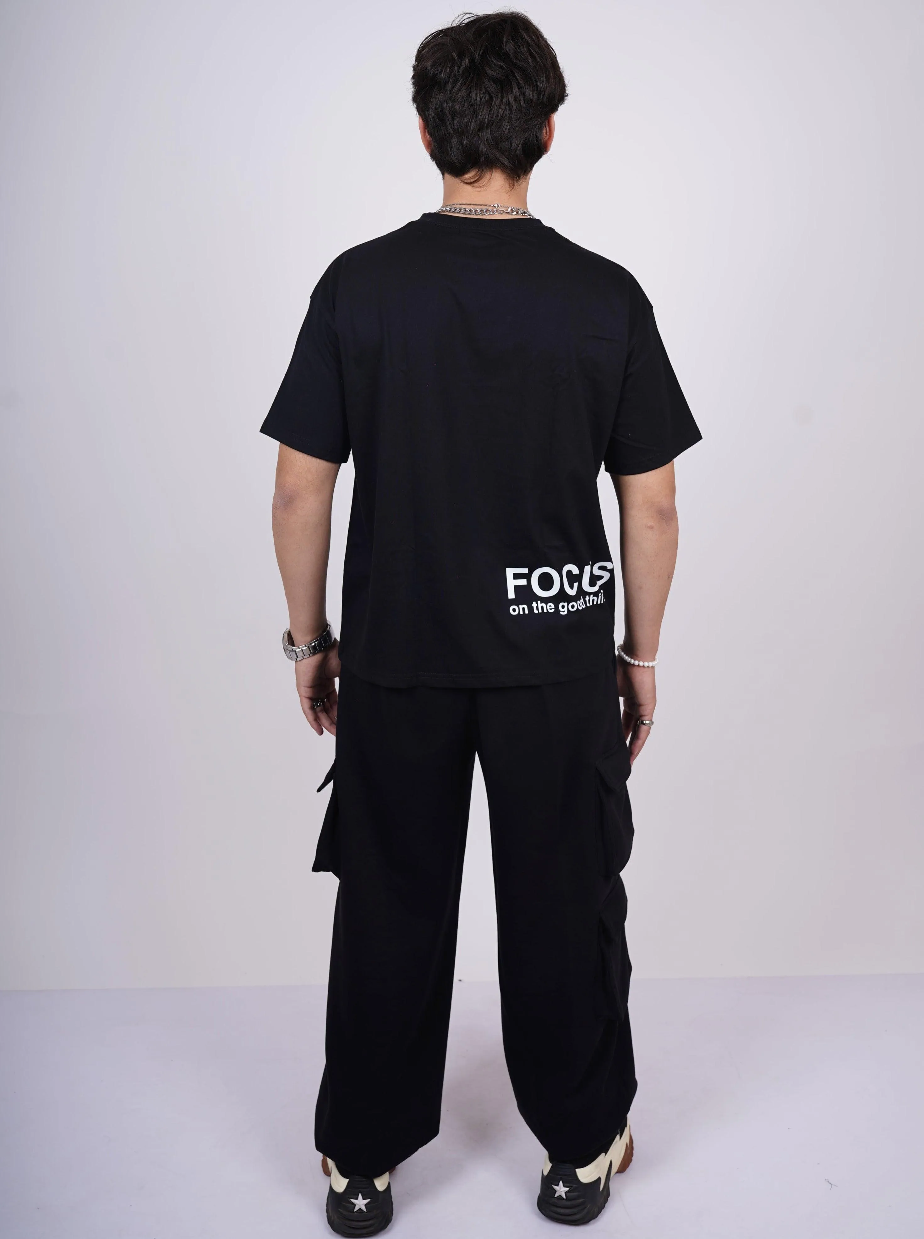 Focus : Drop Sleeved Tee For Men and Women