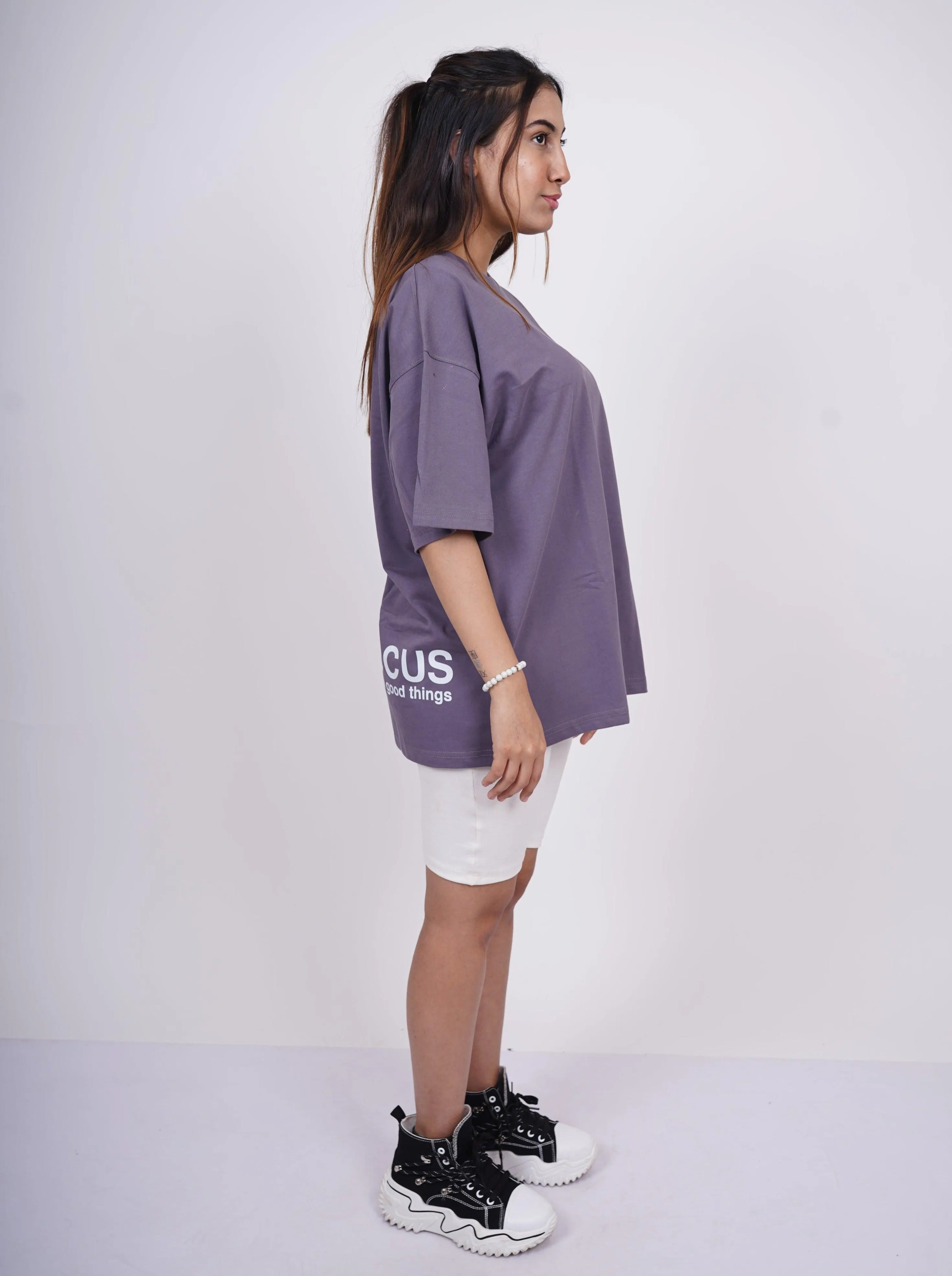 Focus : Drop Sleeved Tee For Men and Women