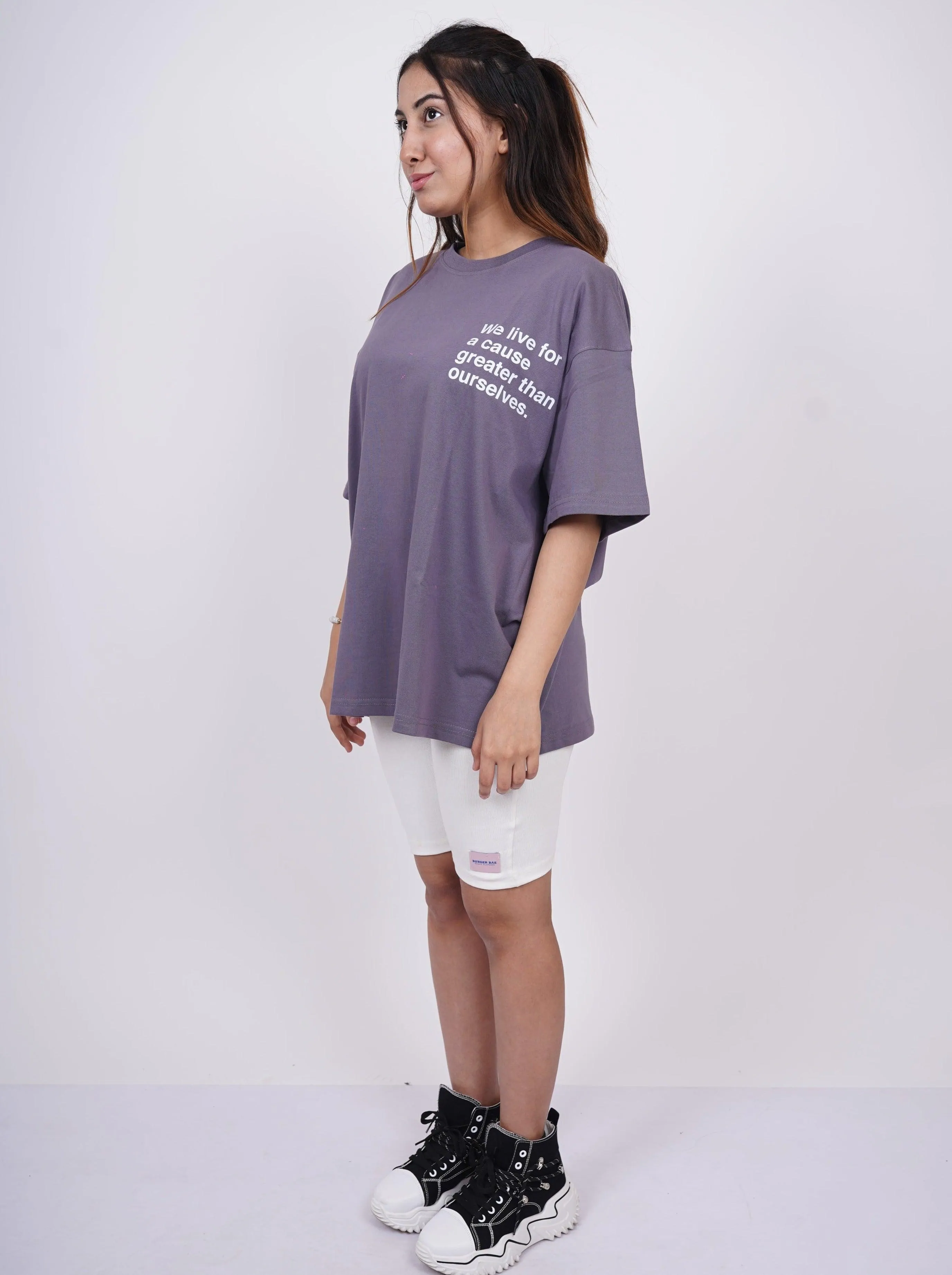 Focus : Drop Sleeved Tee For Men and Women