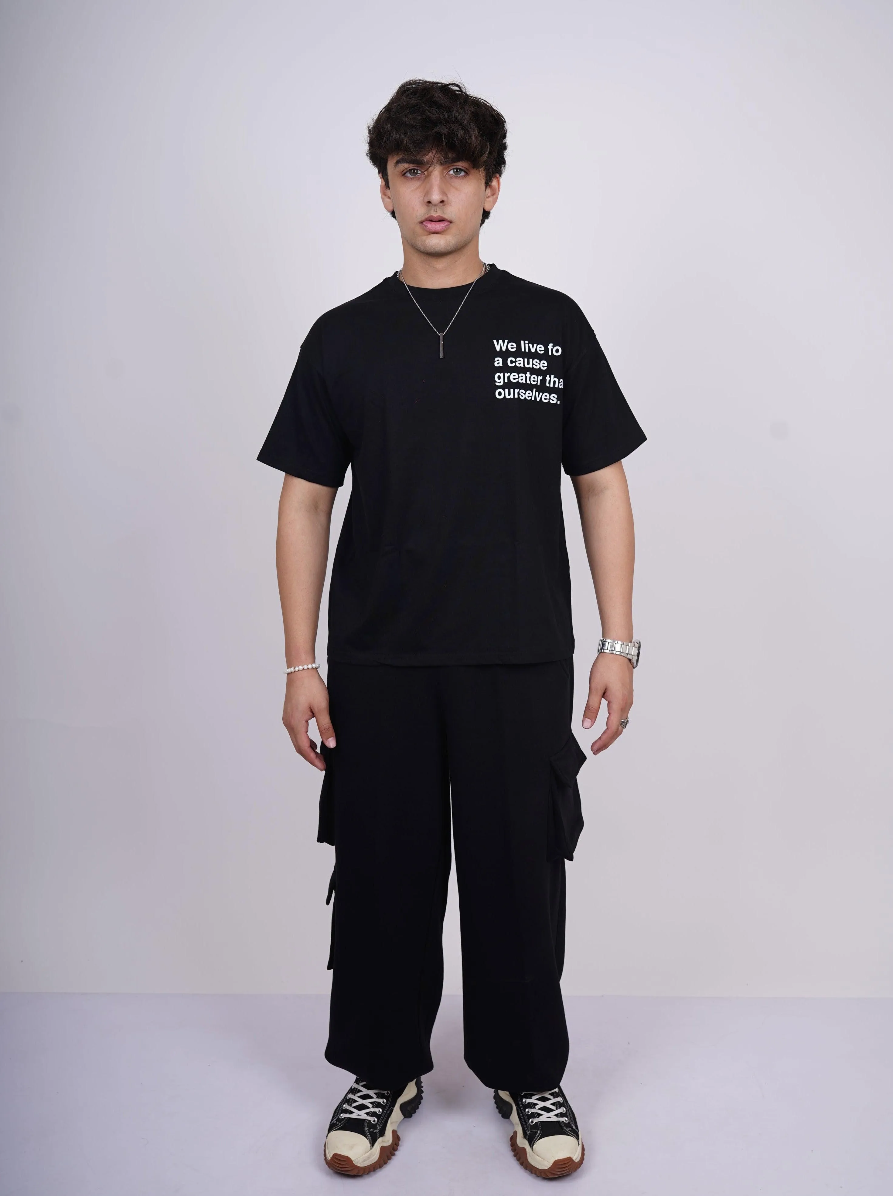 Focus : Drop Sleeved Tee For Men and Women