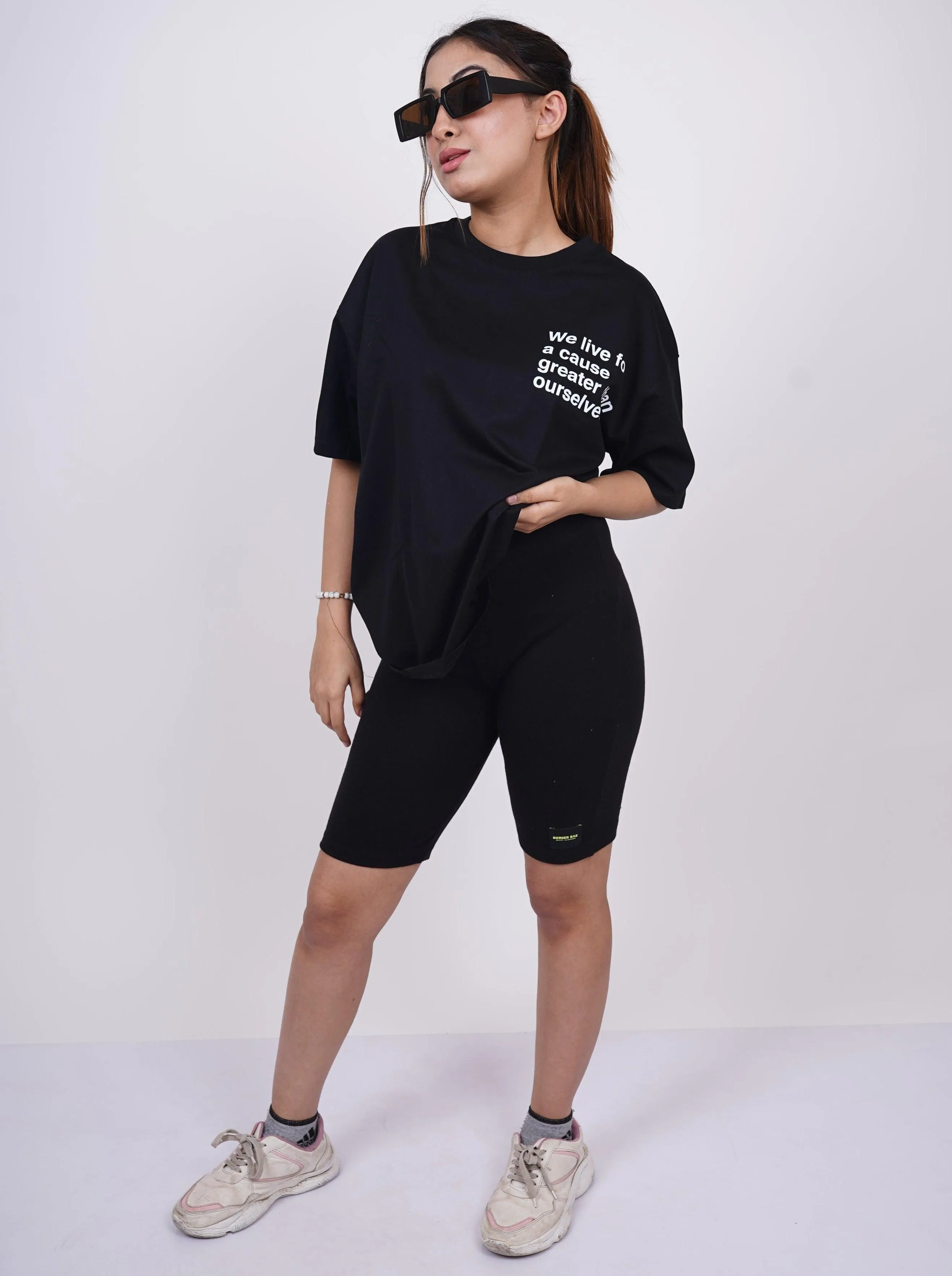 Focus : Drop Sleeved Tee For Men and Women