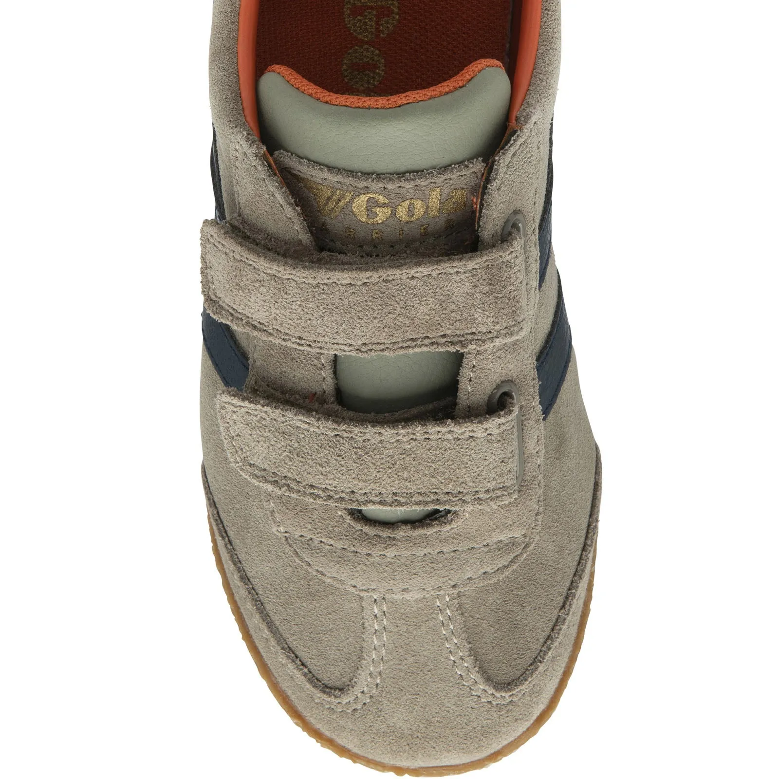 Gola Classic Kids Harrier Strap Retro Trainers
