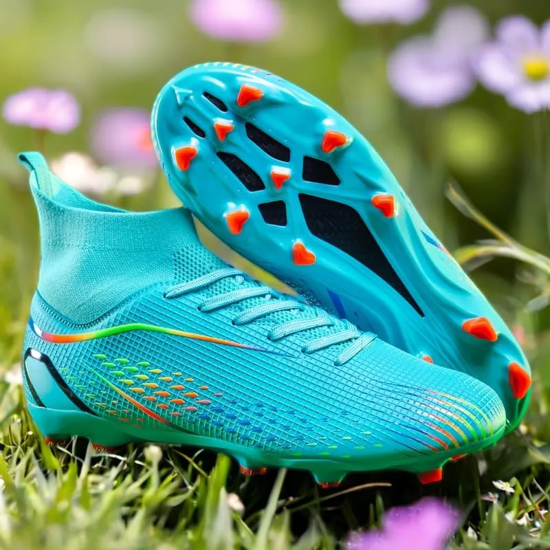 Indoor Turf Soccer Shoes Cleats Mens Soccer Shoes for Boys Football Shoes Kid Futsal Shoes Youth AG