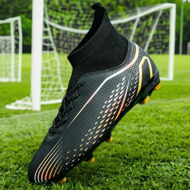 Indoor Turf Soccer Shoes Cleats Mens Soccer Shoes for Boys Football Shoes Kid Futsal Shoes Youth AG