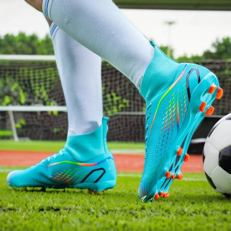 Indoor Turf Soccer Shoes Cleats Mens Soccer Shoes for Boys Football Shoes Kid Futsal Shoes Youth AG