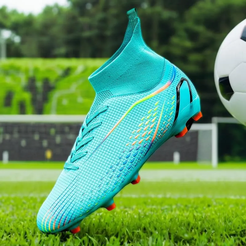 Indoor Turf Soccer Shoes Cleats Mens Soccer Shoes for Boys Football Shoes Kid Futsal Shoes Youth AG