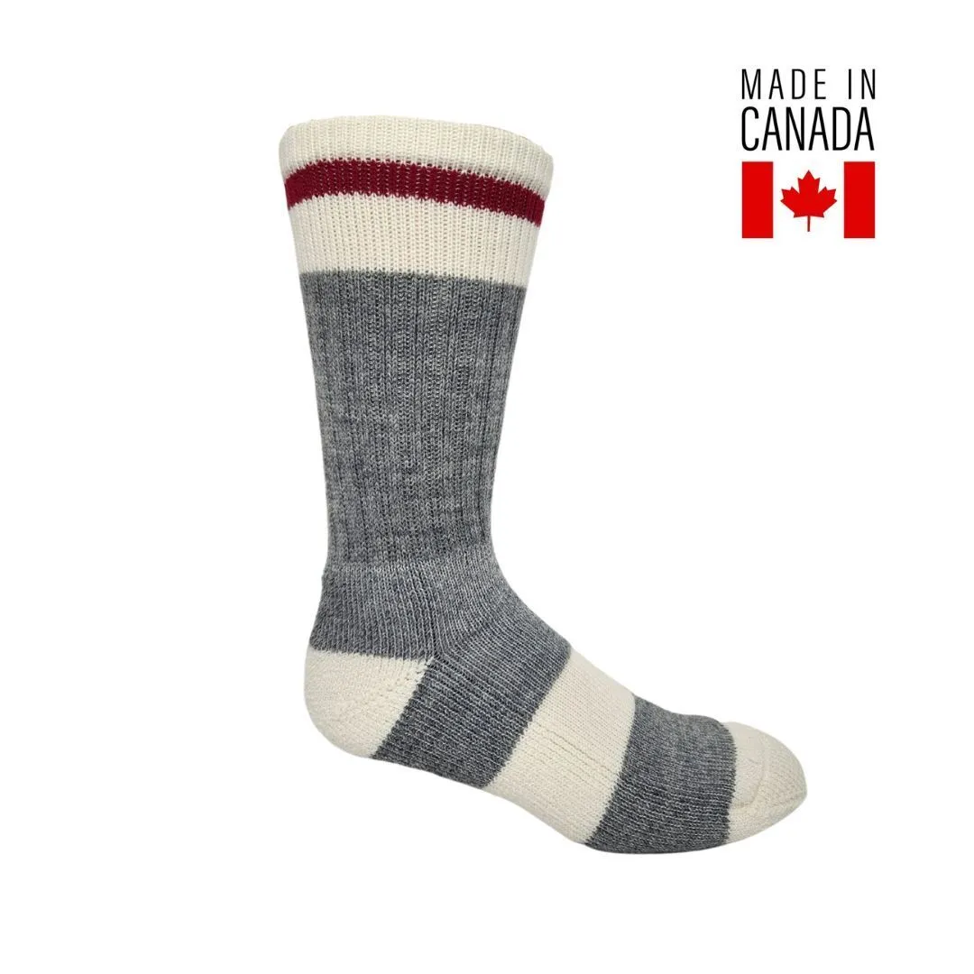 J.B. Field's Crew Length WOOL Boot Socks (LARGE)