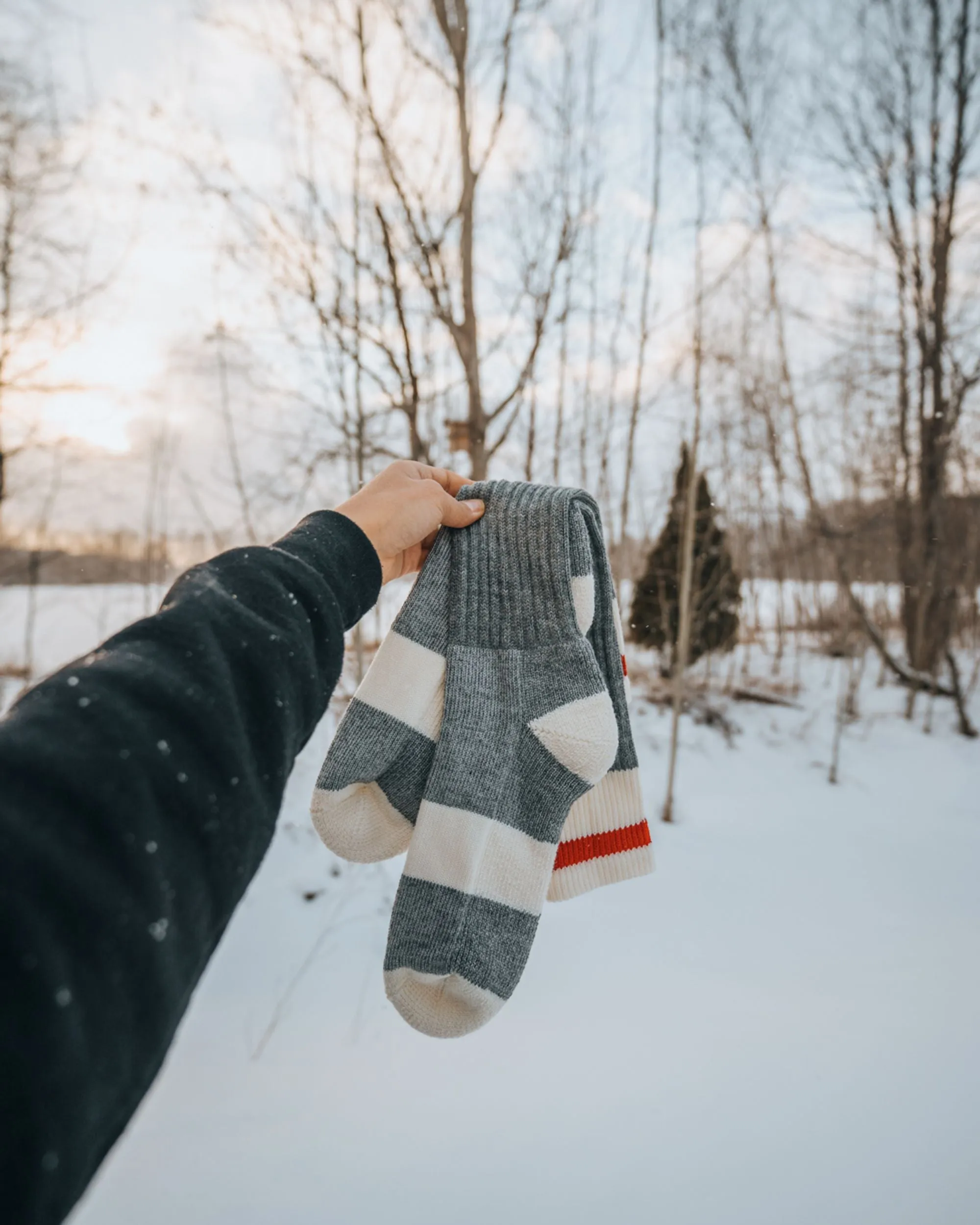 J.B. Field's Over the Calf Length WOOL Boot Socks