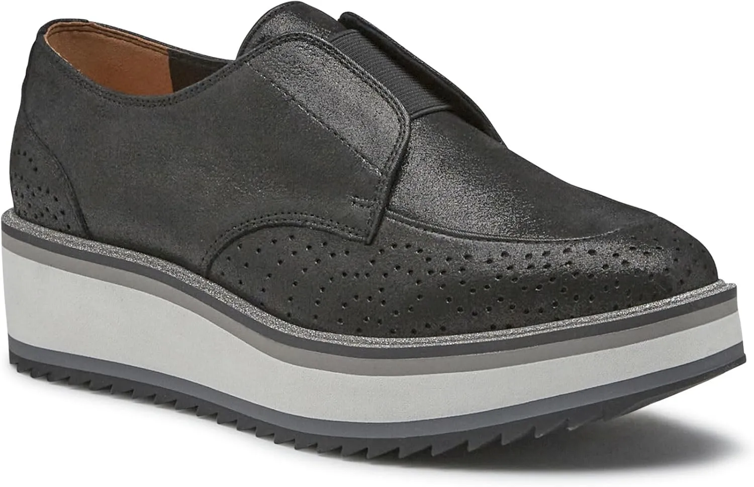 Johnston & Murphy Gracelyn Gore Oxford Shoes for Women ?C 1.75?? Platform Shoes, Women??s Oxford Work Shoes