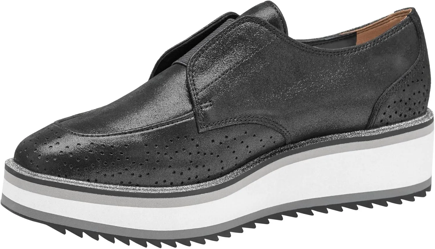 Johnston & Murphy Gracelyn Gore Oxford Shoes for Women ?C 1.75?? Platform Shoes, Women??s Oxford Work Shoes