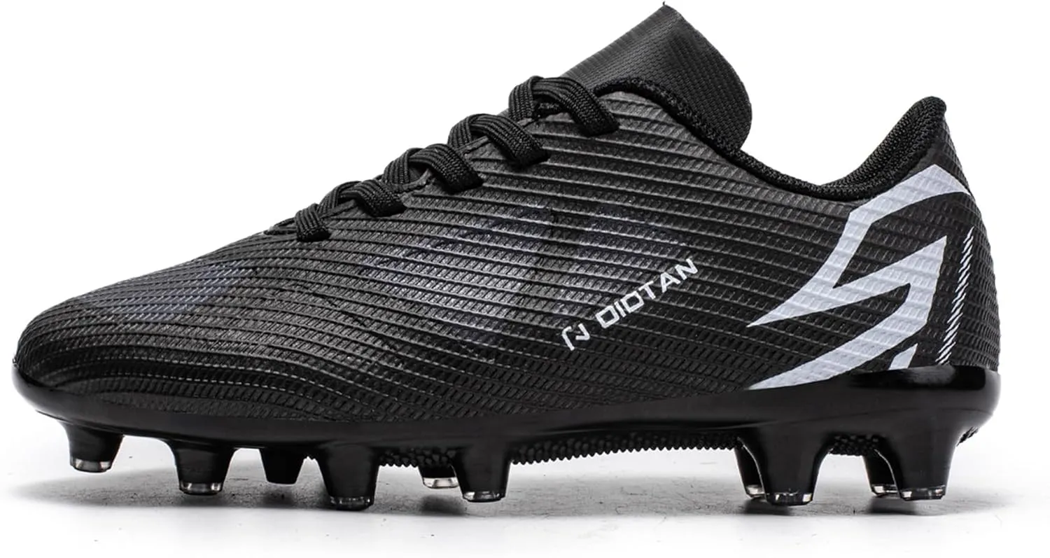 Kids Soccer Cleats for Boys and Girls Youth Low-top Football Shoes Outdoor Athletic Turf Soccer Shoes