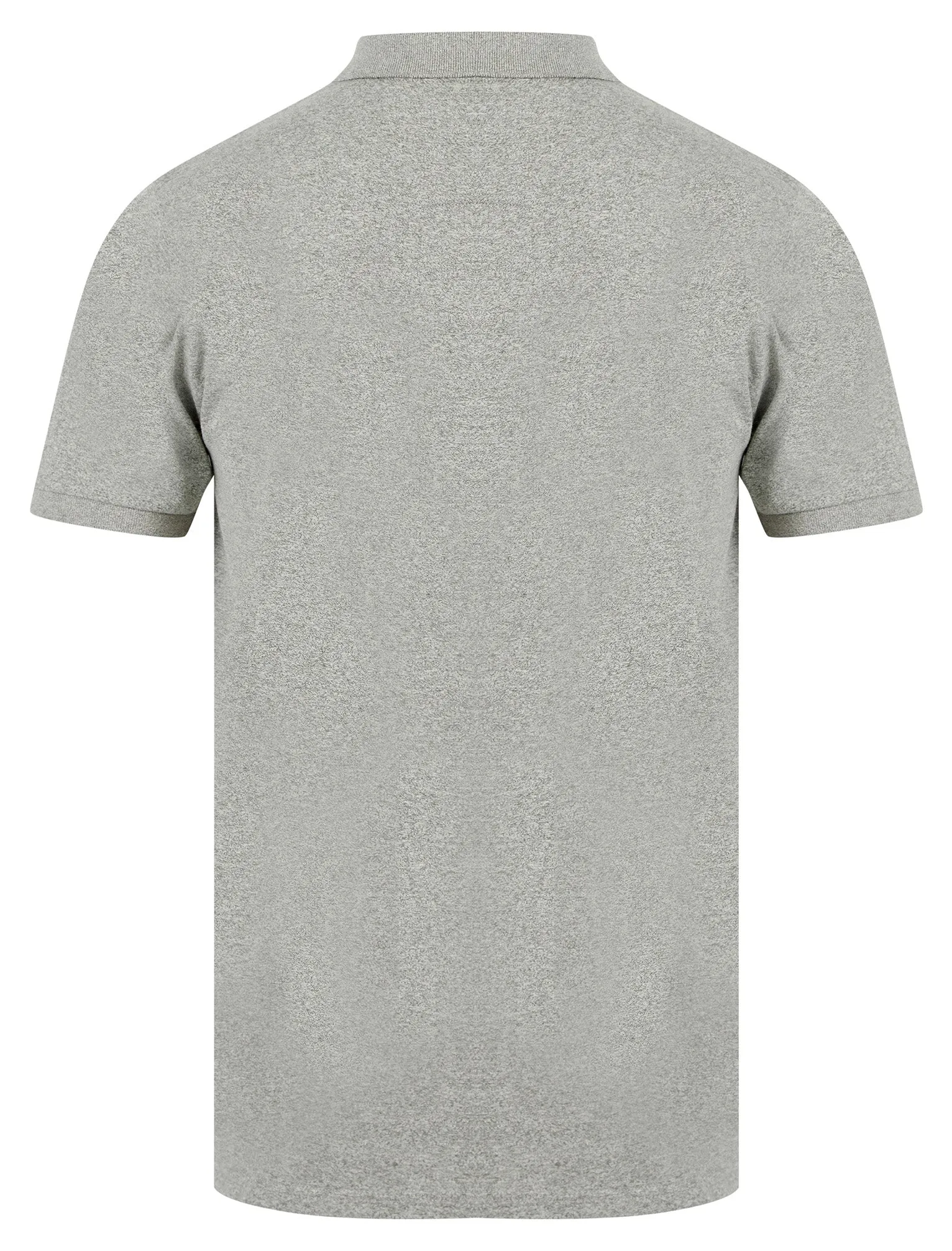 Kosaka Grindle Cotton Rich Pique Polo Shirt in Light Grey - Tokyo Laundry