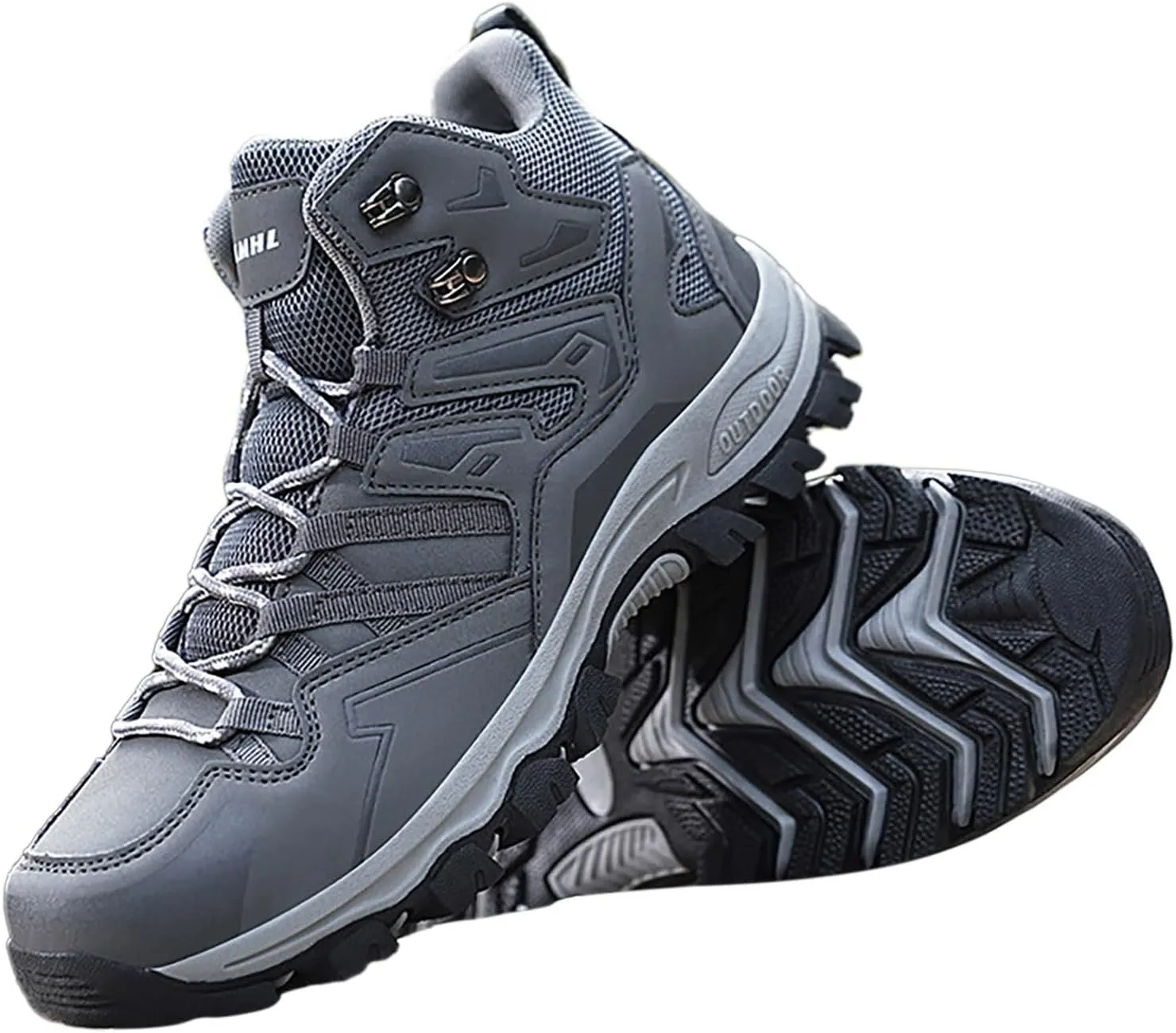 Man Hiking Boots Men's Hiking Shoes Lightweight Non Slip Outdoor Ankle Boots Outdoor Casual Breathable Hike Shoe