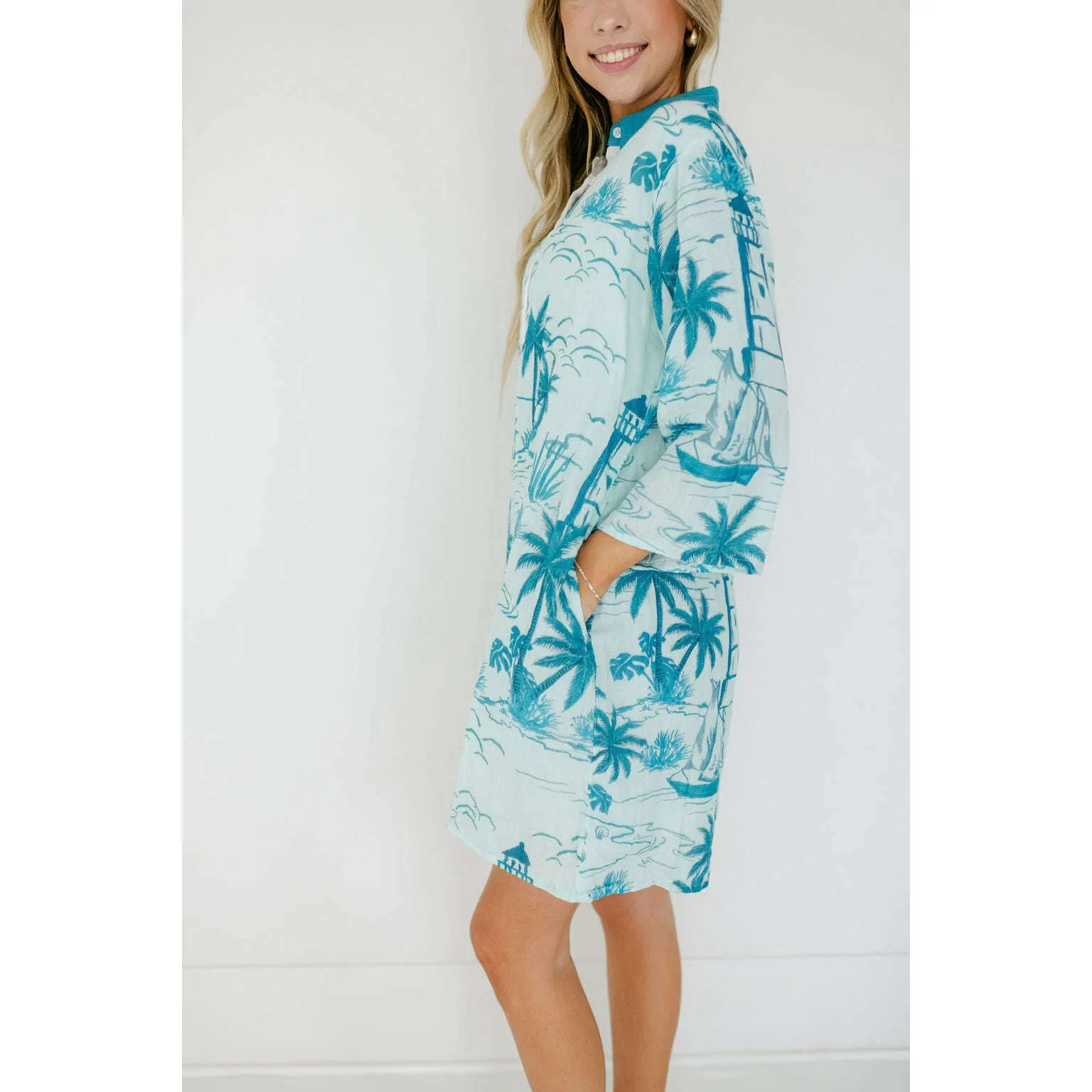Marigold by Victoria Dunn Alice Dress in Marina