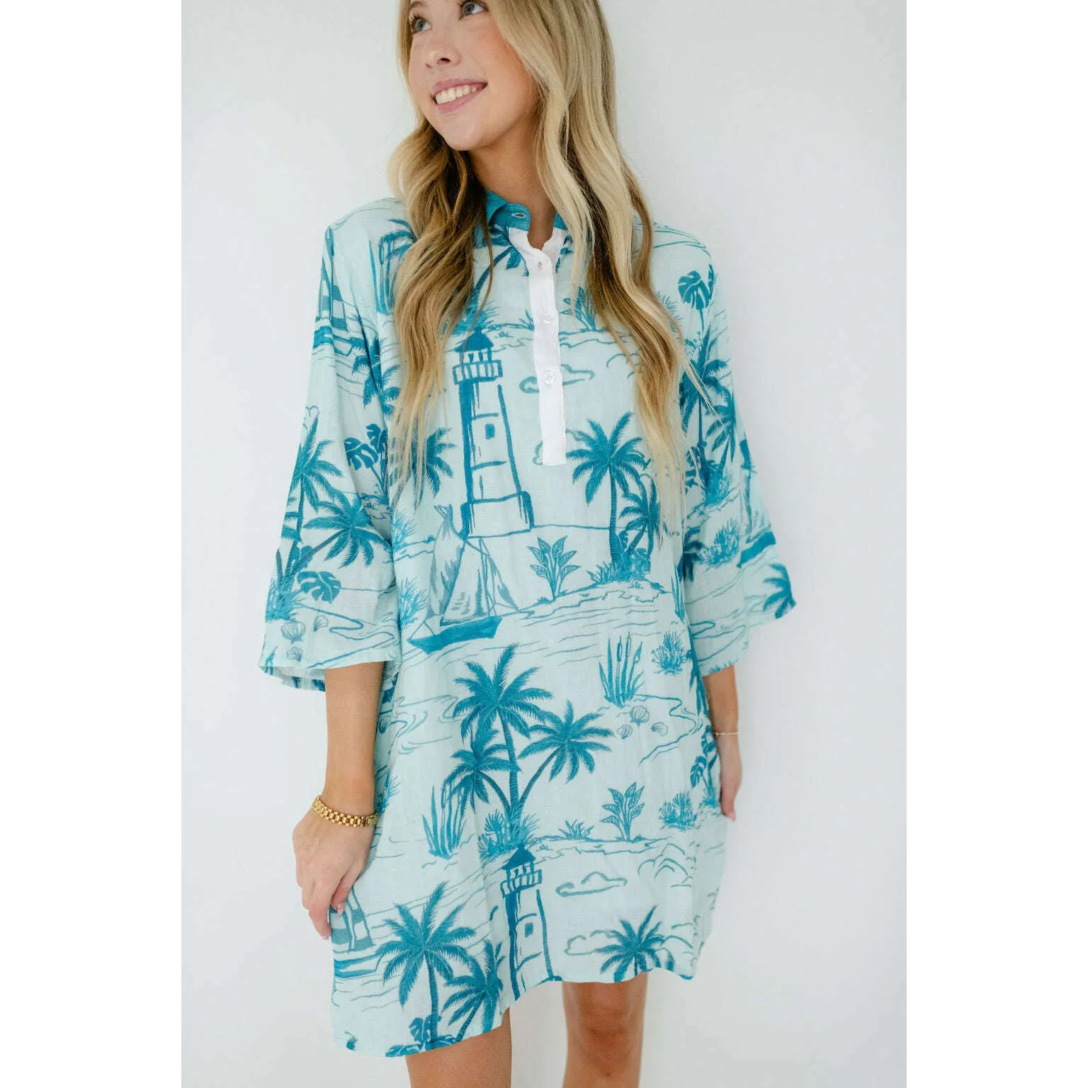 Marigold by Victoria Dunn Alice Dress in Marina