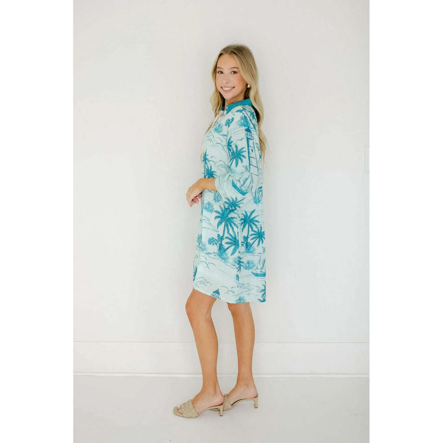 Marigold by Victoria Dunn Alice Dress in Marina