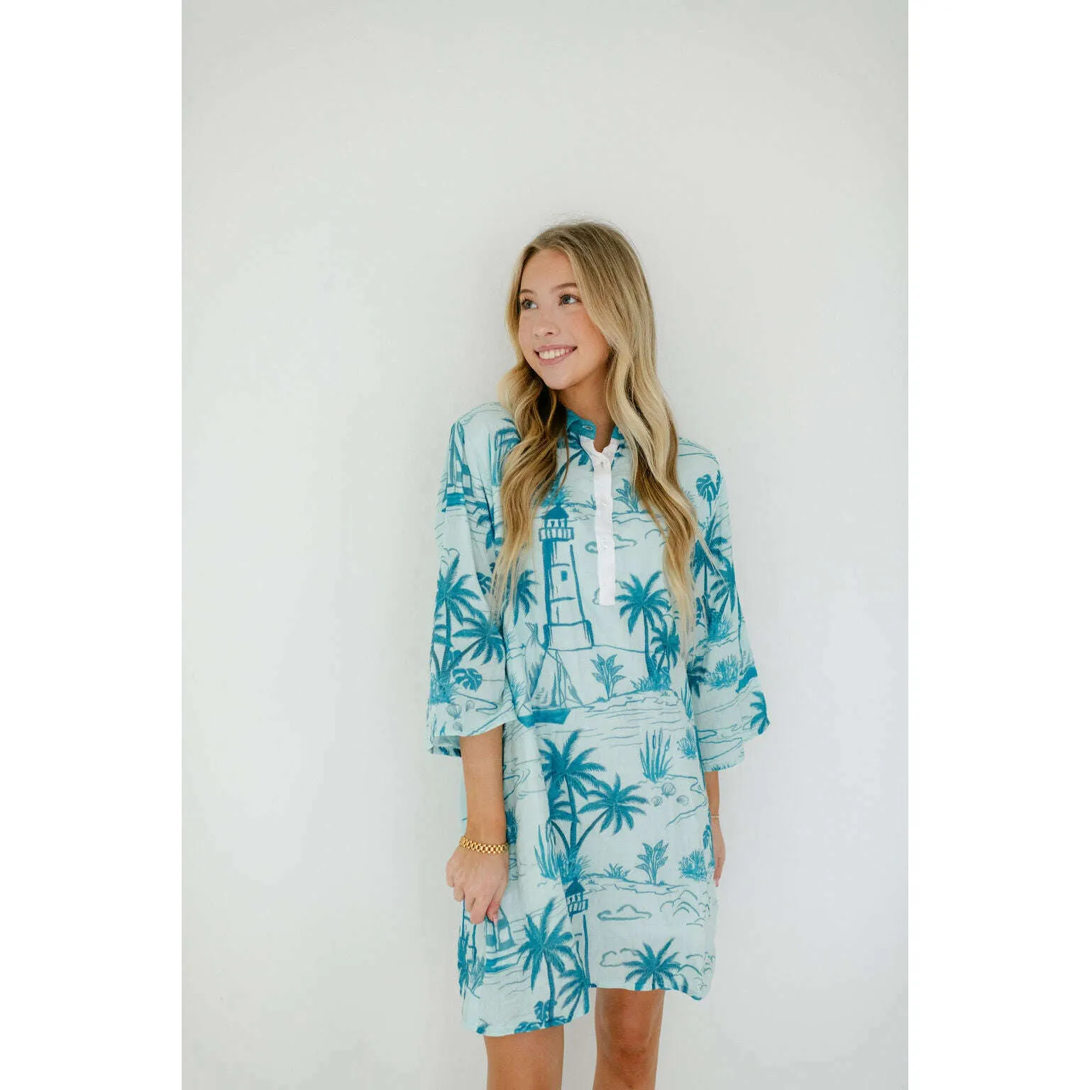 Marigold by Victoria Dunn Alice Dress in Marina