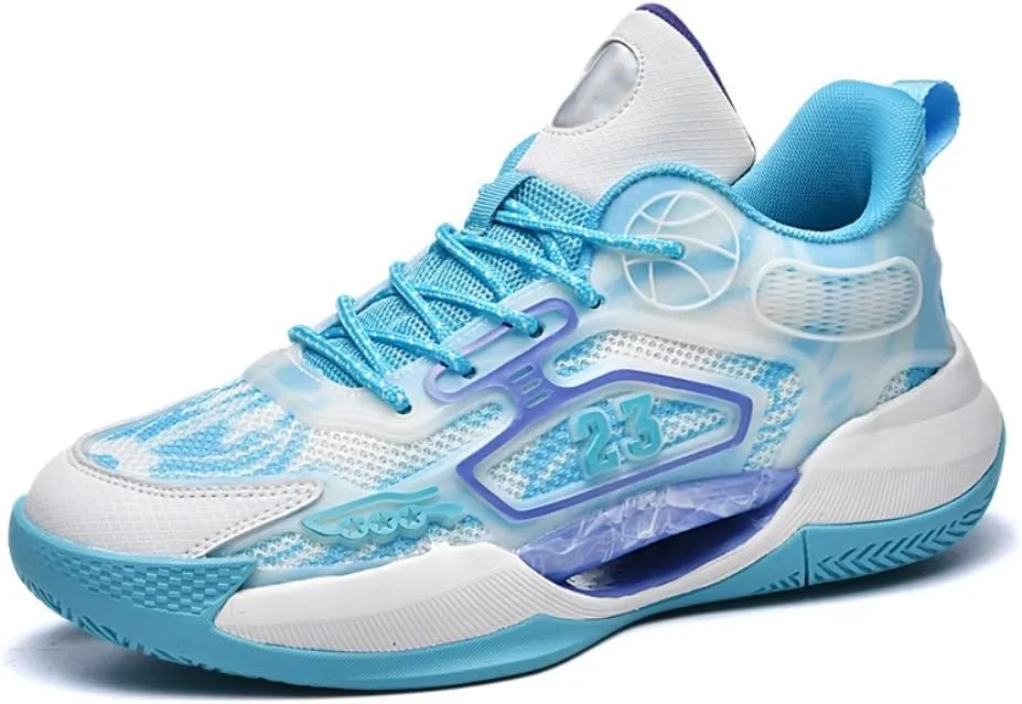 Mens Basketball Shoes Fashion Athletic Sneakers Unisex Outdoor Sport Shoes Lightweight Volleyball Shoes Non Slip Basketball Shoes