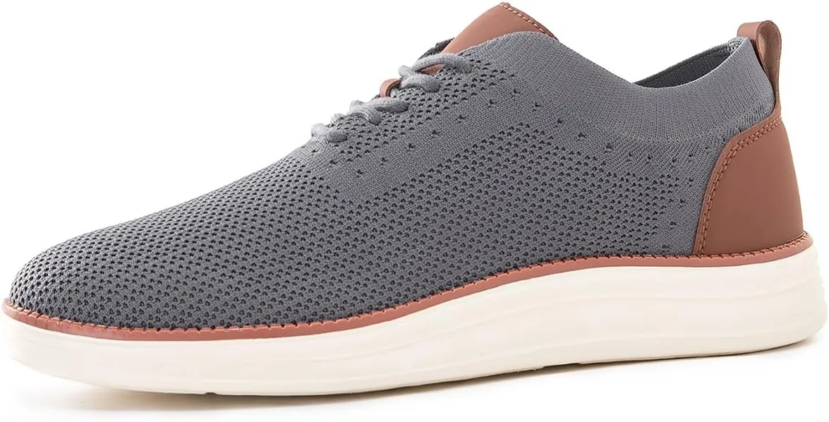 Men's Fashion Dress Sneakers Casual Walking Shoes Business Oxfords Comfortable Breathable Lightweight Tennis Zapatos para Hombre