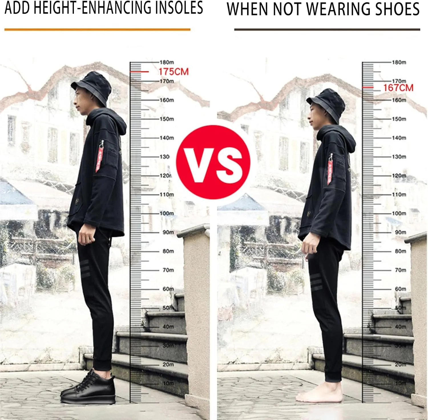 Men's Leather Height Enhancing Dress Oxford Sneakers Fashion Round toe Platform High Top Lace-up Skateboard Shoes Daily Classic Leisure Work Shoes