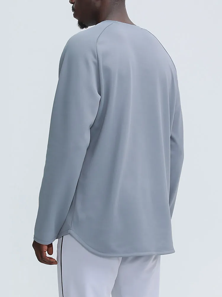 Men's Loose Outdoor Sports Long Sleeve T-Shirt