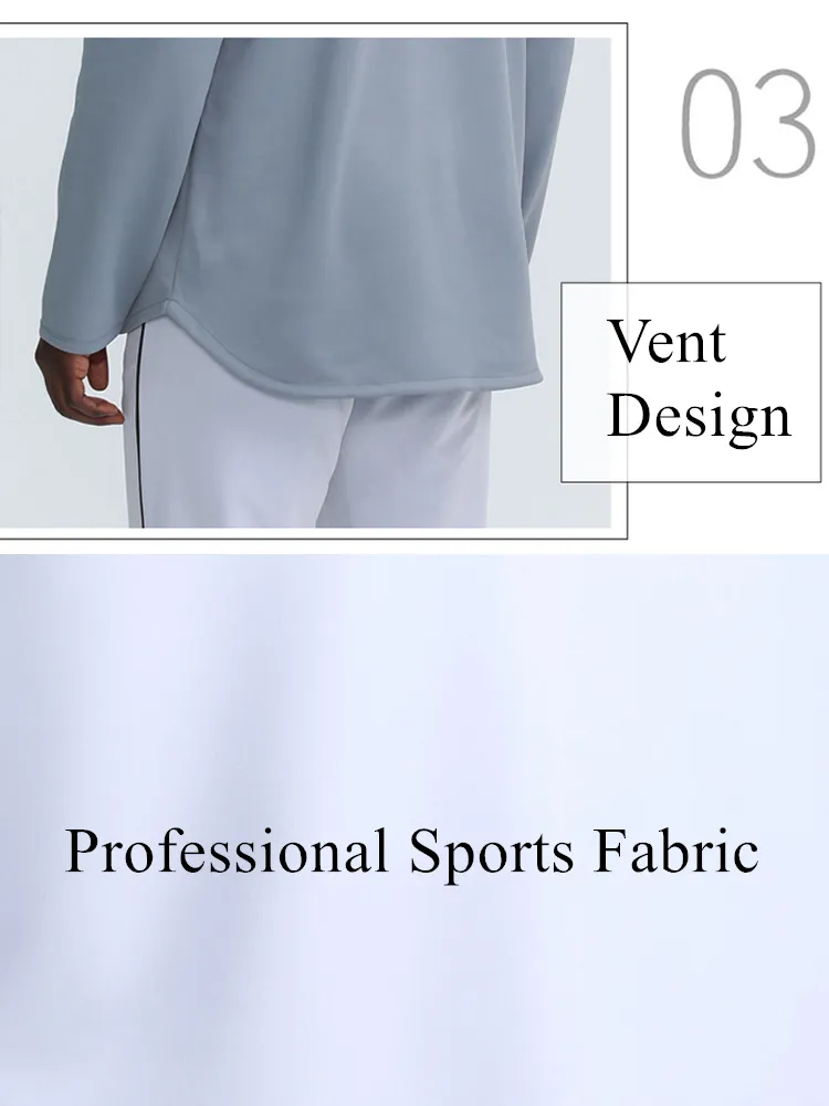 Men's Loose Outdoor Sports Long Sleeve T-Shirt
