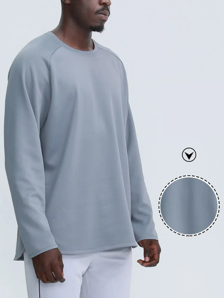 Men's Loose Outdoor Sports Long Sleeve T-Shirt