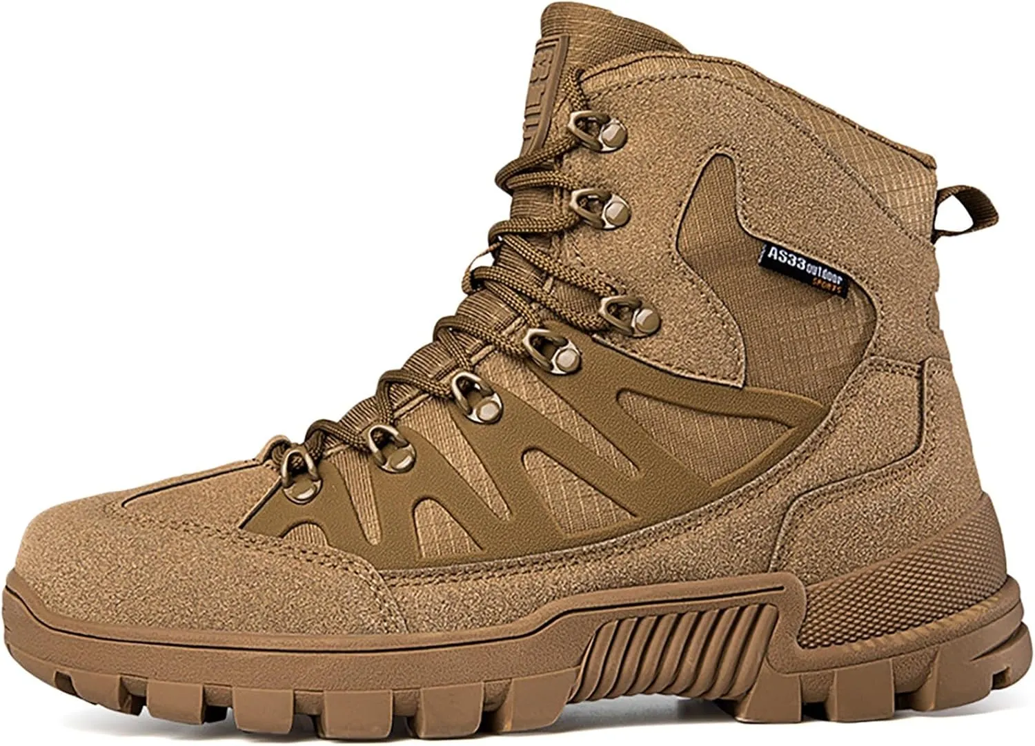 Mens Military Tactical Boots Combat Boots Breathable Police Patrol Boots Army Boots Waterproof Hiking Boots