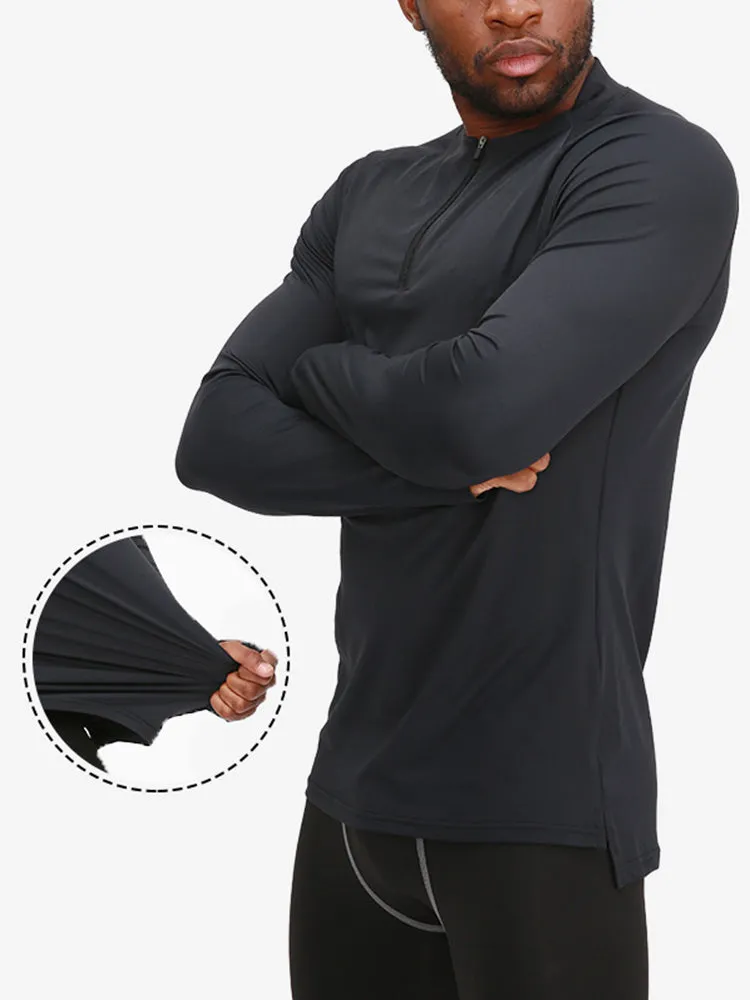 Men's Outdoor Sports T-Shirt with Long Sleeves