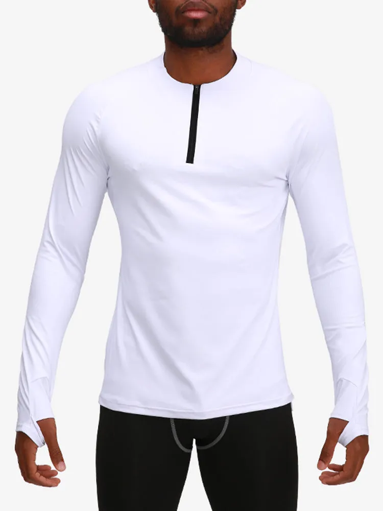 Men's Outdoor Sports T-Shirt with Long Sleeves