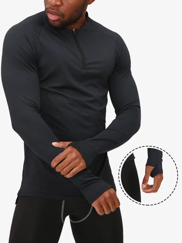 Men's Outdoor Sports T-Shirt with Long Sleeves
