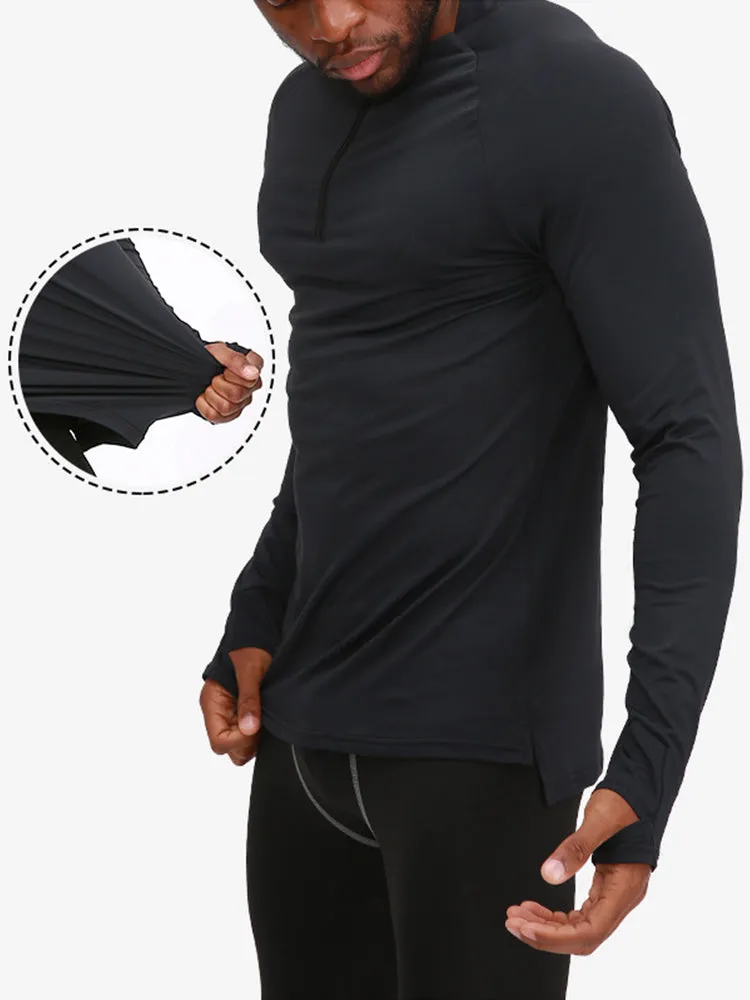 Men's Outdoor Sports T-Shirt with Long Sleeves