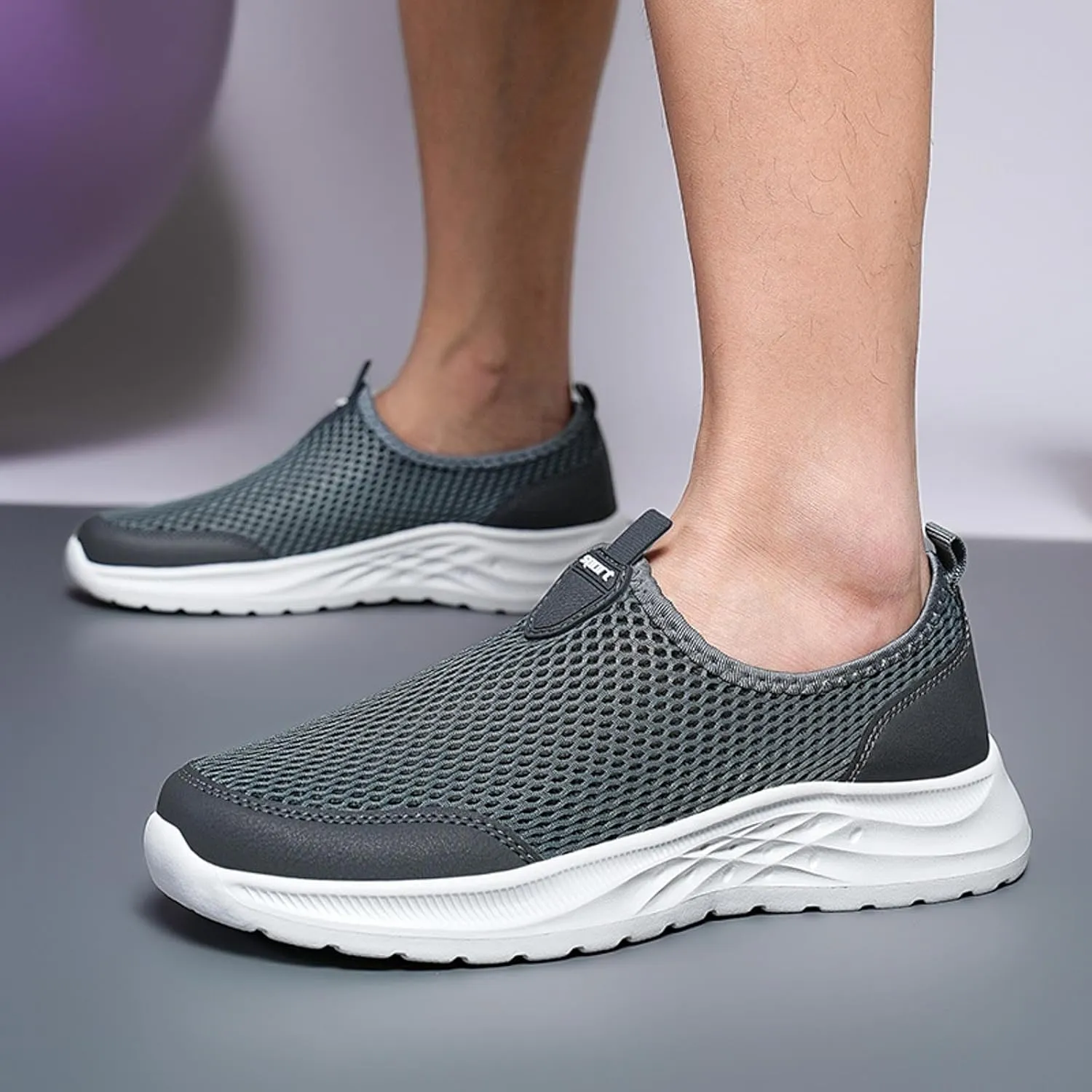 Mens Slip on Shoes Men's Fashion Sneakers Sneaker for Men Slip on Shoe for Men Athletic Gym Lightweight Sneaker