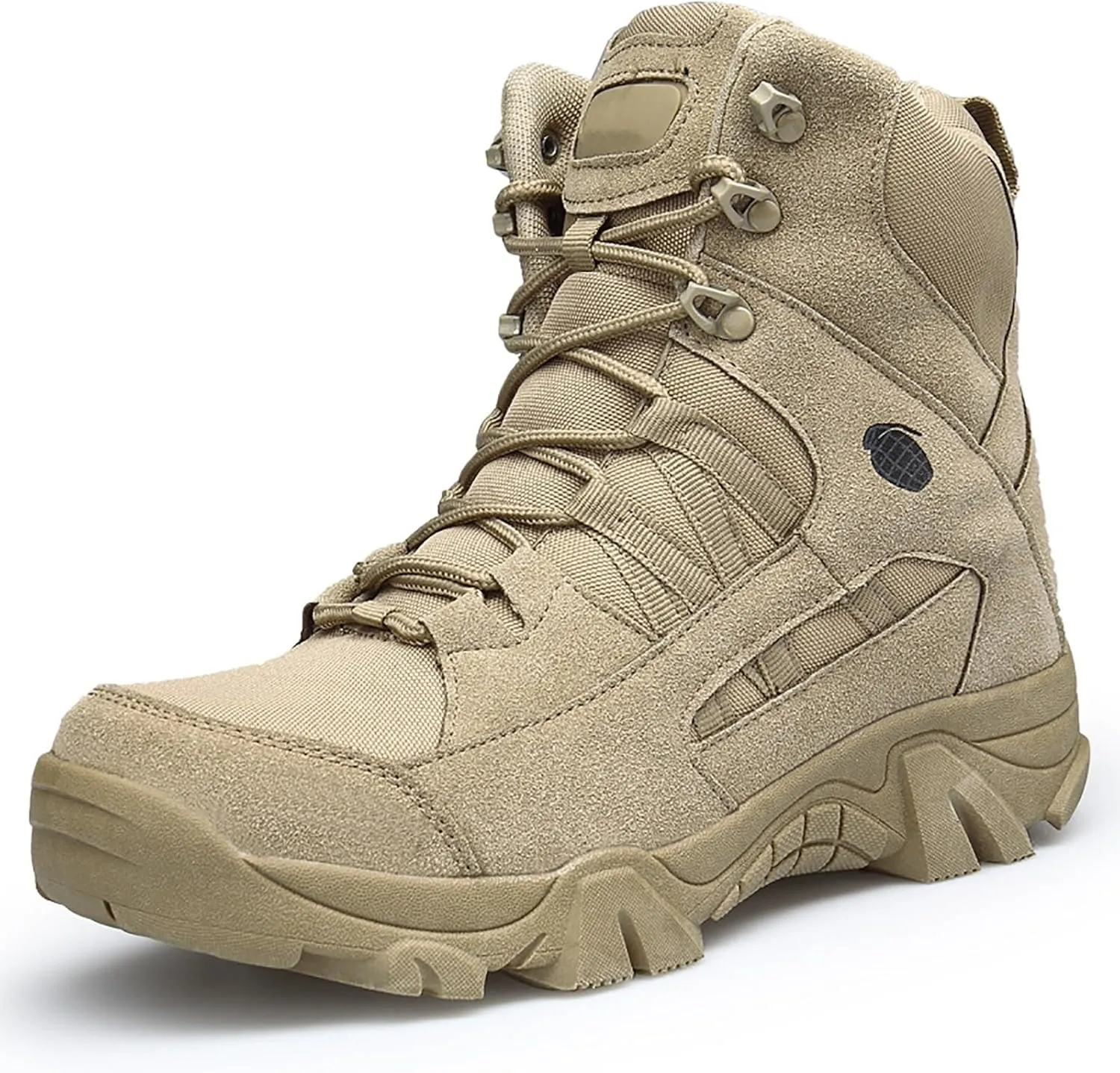 Military Boots For Men Tactical Boots Combat Boots Breathable Police Patrol Boots Lightweight Army Boots Waterproof Hiking Boots