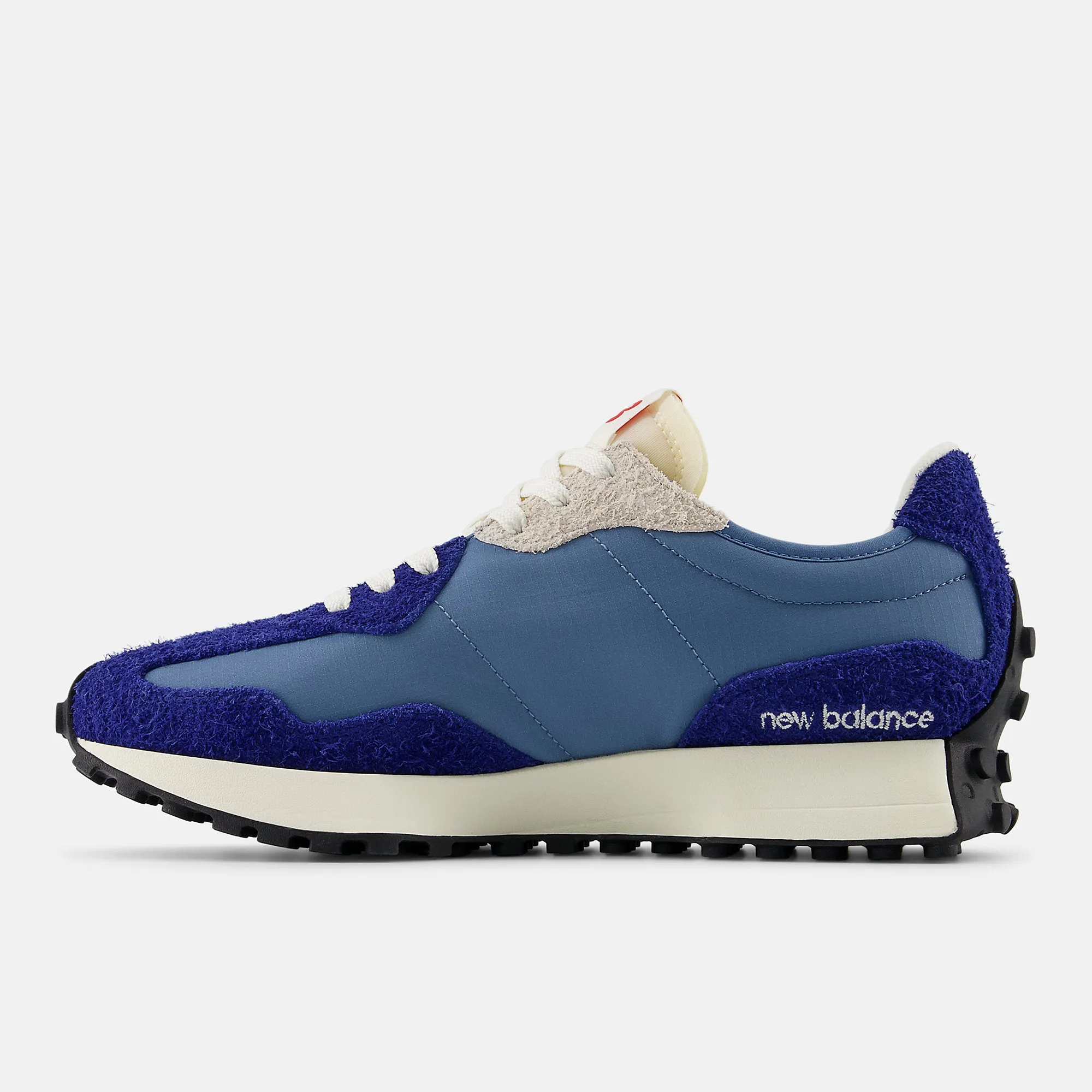 New Balance Unisex 327 Trainers - Blue Oasis / Ginger Lemon