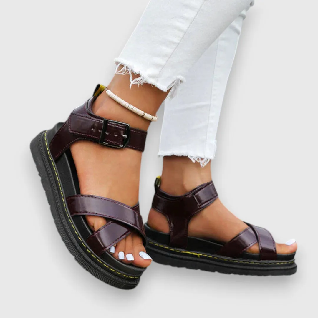 Nina | Stylish Buckle Sandals