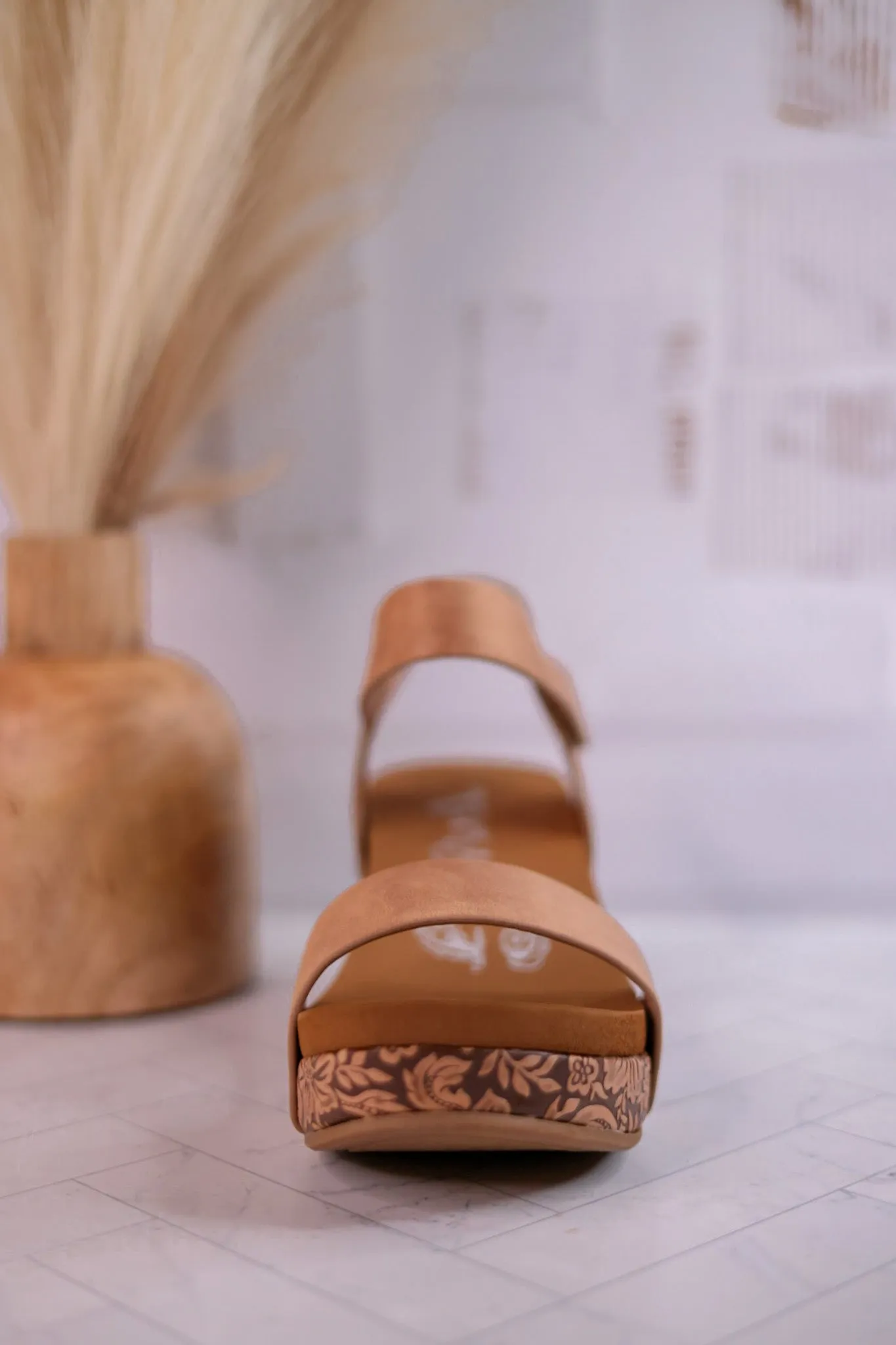 Nude Devon Wedges FINAL SALE