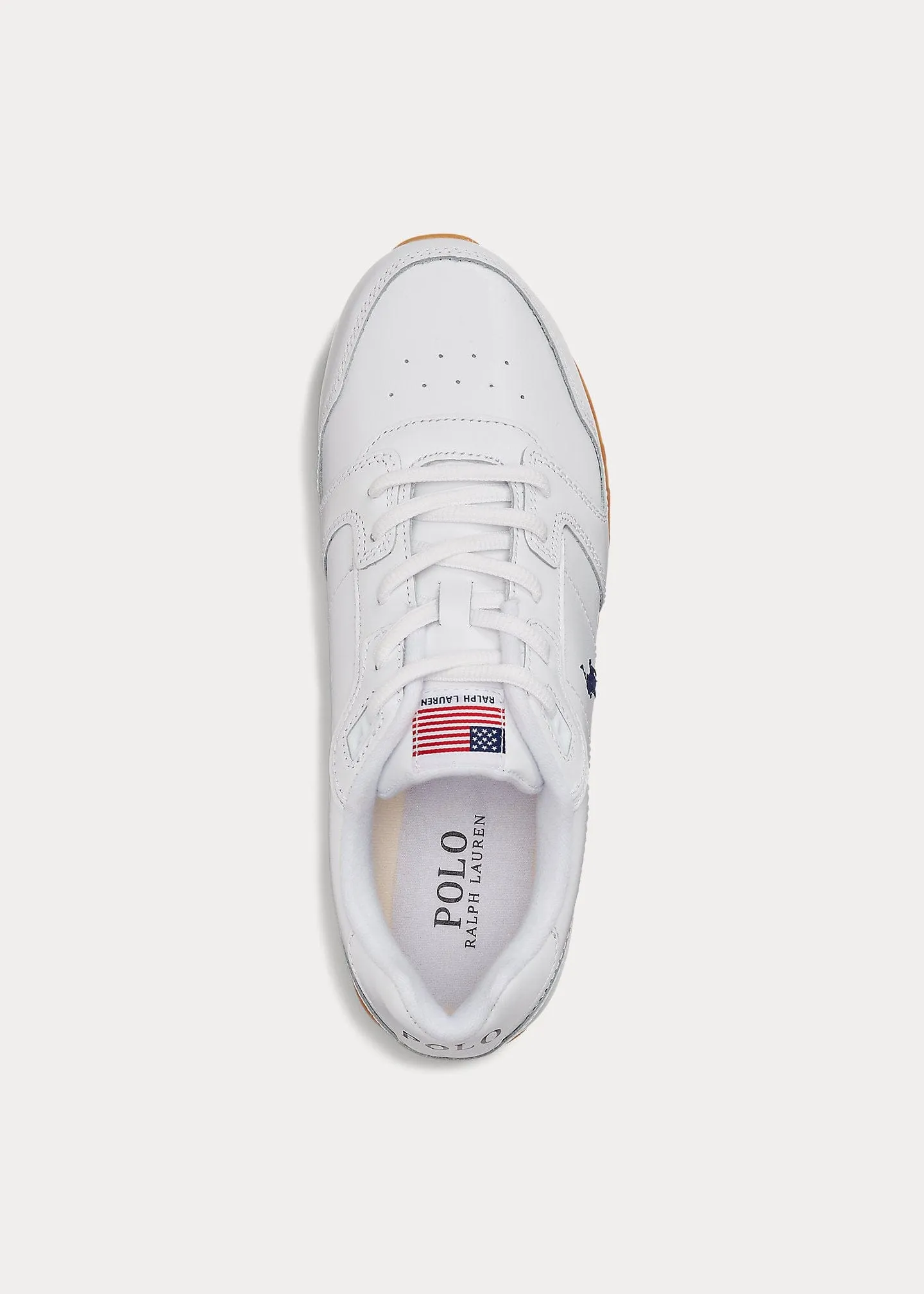 Polo Ralph Lauren Clasisc Δερμάτινα Runner Trainers