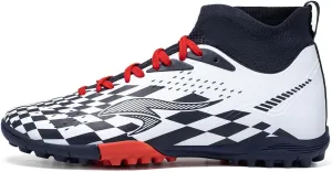 Professional Men's Lightweight and Breathable Indoor and Outdoor Training Sports Football Shoes, Anti Slip Cleat Shoes