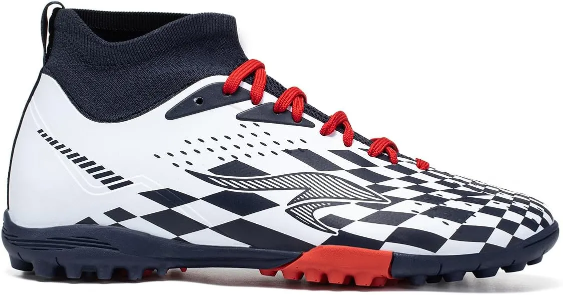 Professional Men's Lightweight and Breathable Indoor and Outdoor Training Sports Football Shoes, Anti Slip Cleat Shoes