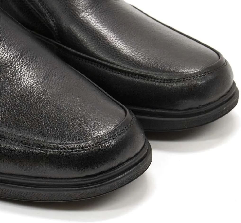 RETTO Men's Koy Leather Slip-on Loafer